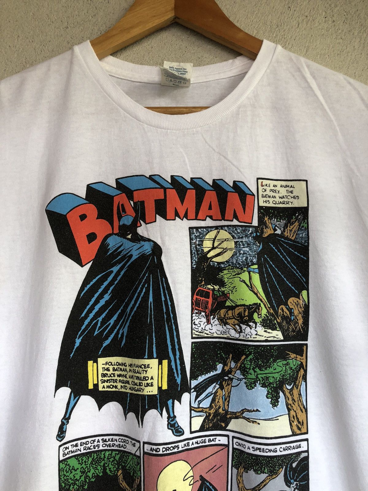 DC Comics × Vintage Vintage Y2k Delta Proweight Batman Dc Comic Book Tee Size US L / EU 52-54 / 3 - 2 Thumbnail