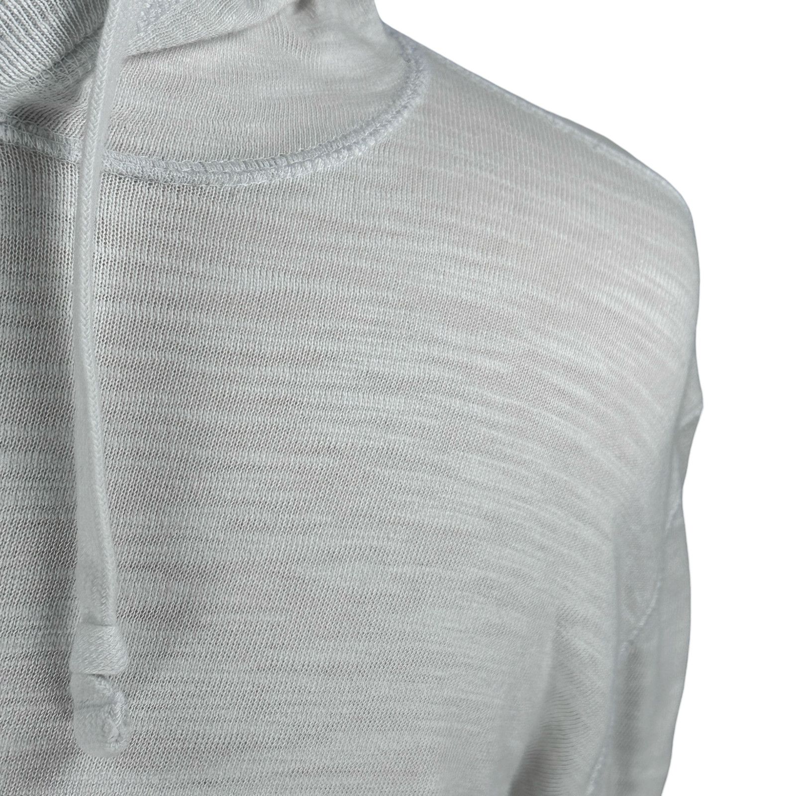 Faherty Faherty Hoodie Mens S Heathered White Cotton Long Sleeve Size US S / EU 44-46 / 1 - 3 Thumbnail