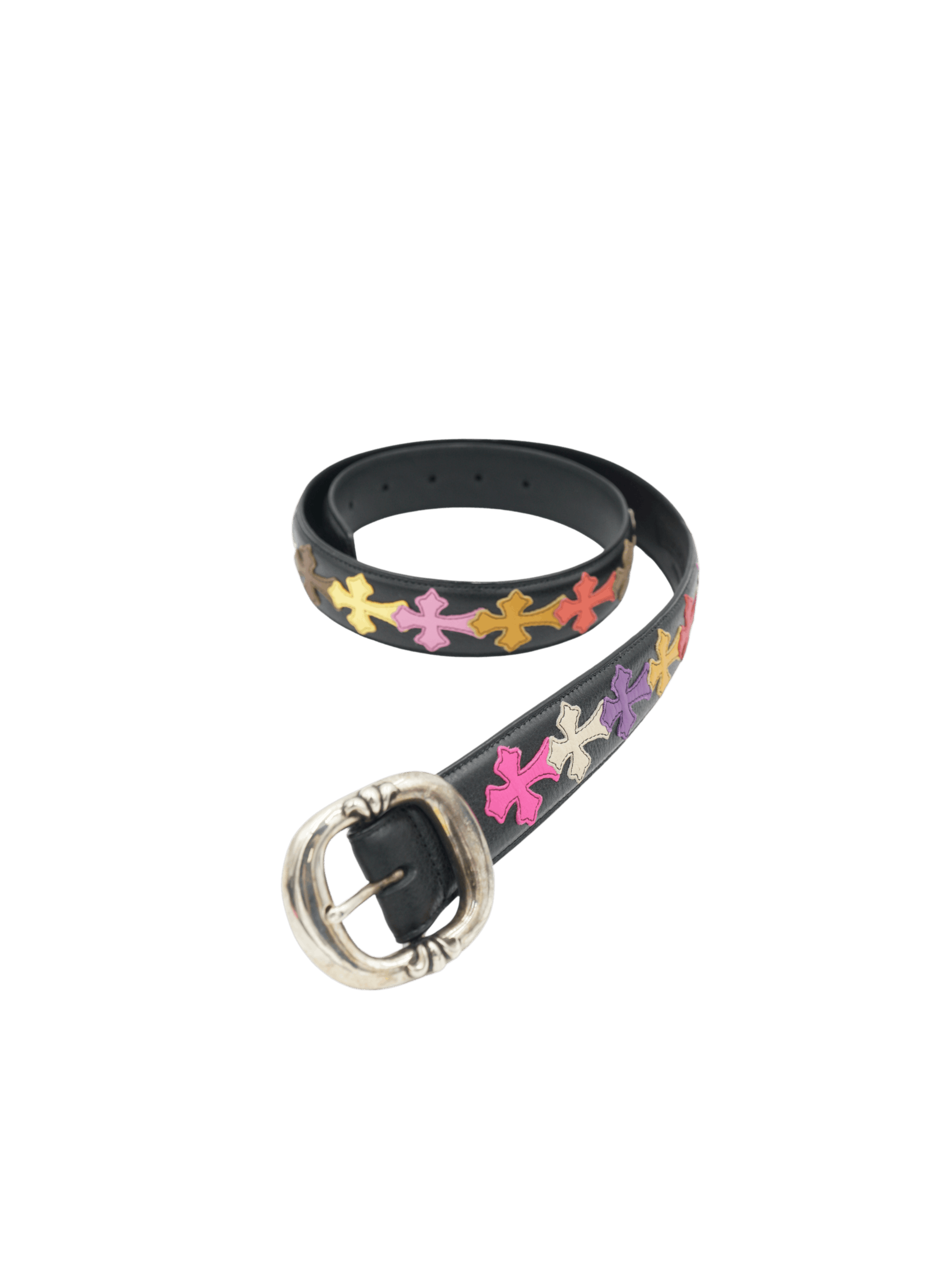 Chrome Hearts Chrome Hearts Gunslinger Multicolor Cross Patch Belt 
