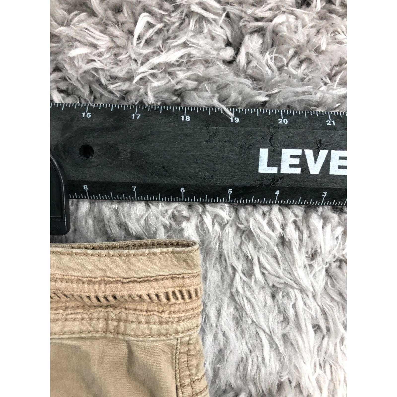 Vintage Maurices Chino Pants Mid Rise Beige Womens M Regular Straight Size 32" / US 10 / IT 46 - 2 Thumbnail
