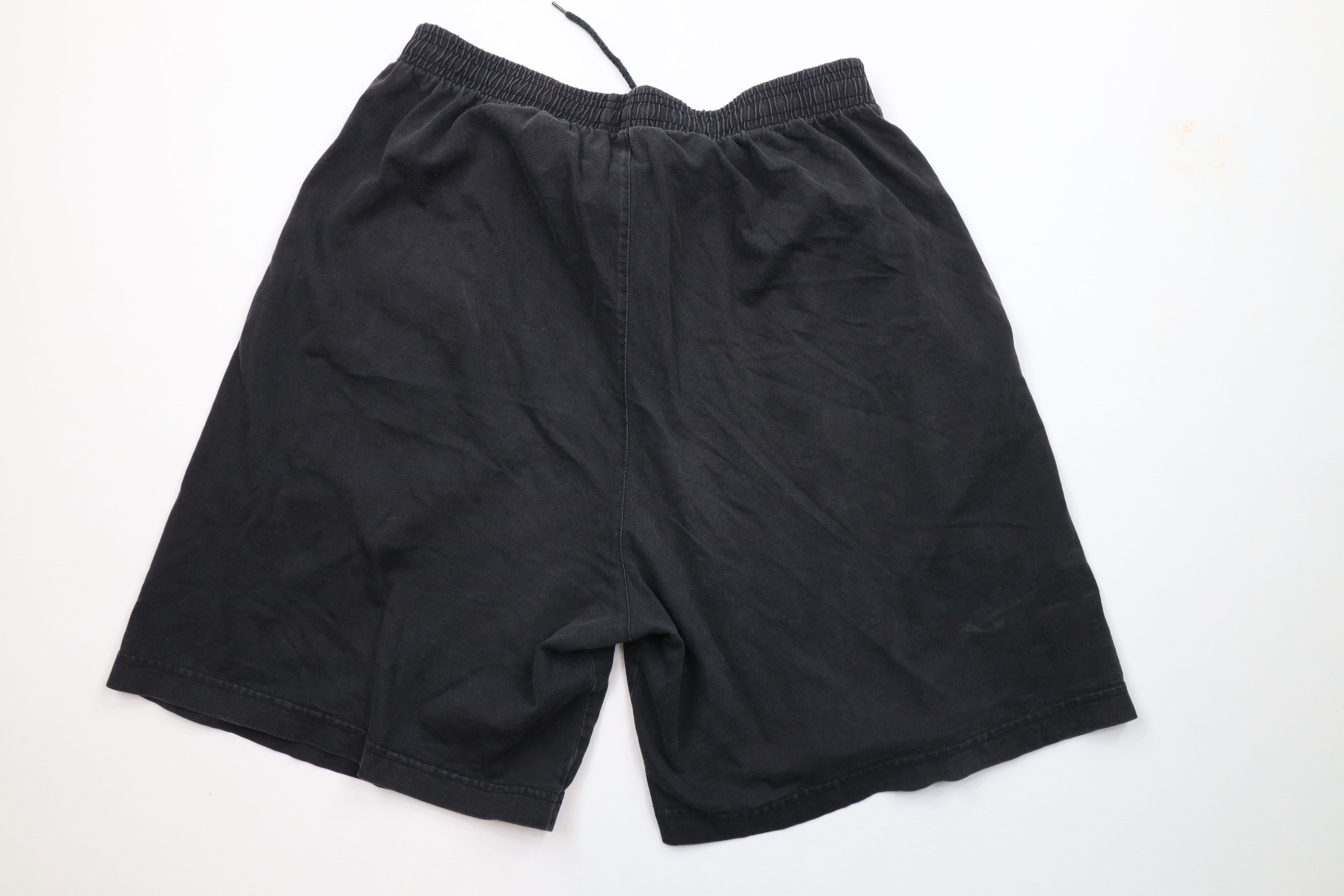 Fila × Vintage Vintage 90s Fila Above Knee Shorts Black Cotton Size US 32 / EU 48 - 10 Thumbnail