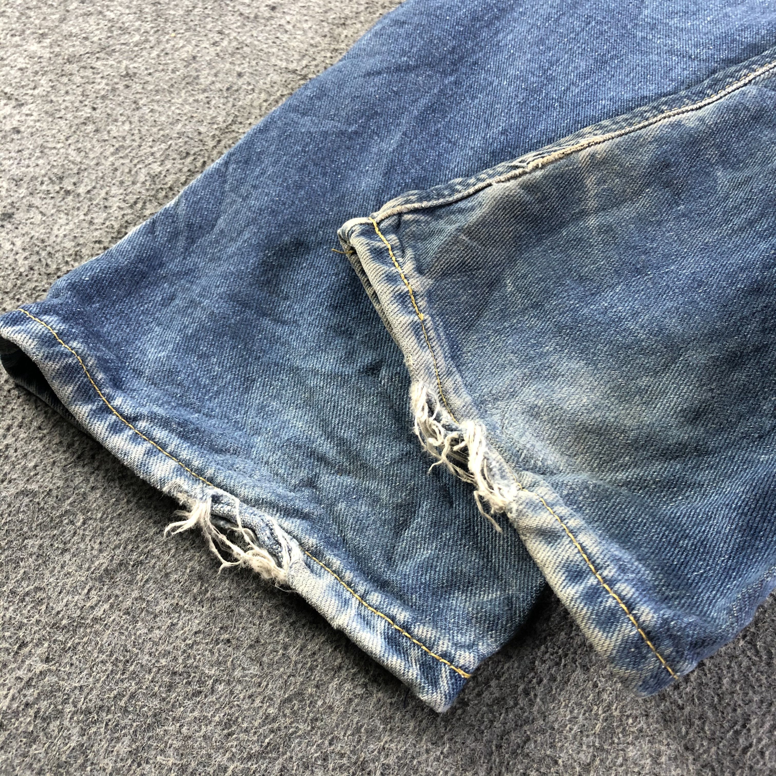 Lee Vintage Blue Wash Lee Jeans-J4055 Size US 28 / EU 44 - 6 Thumbnail