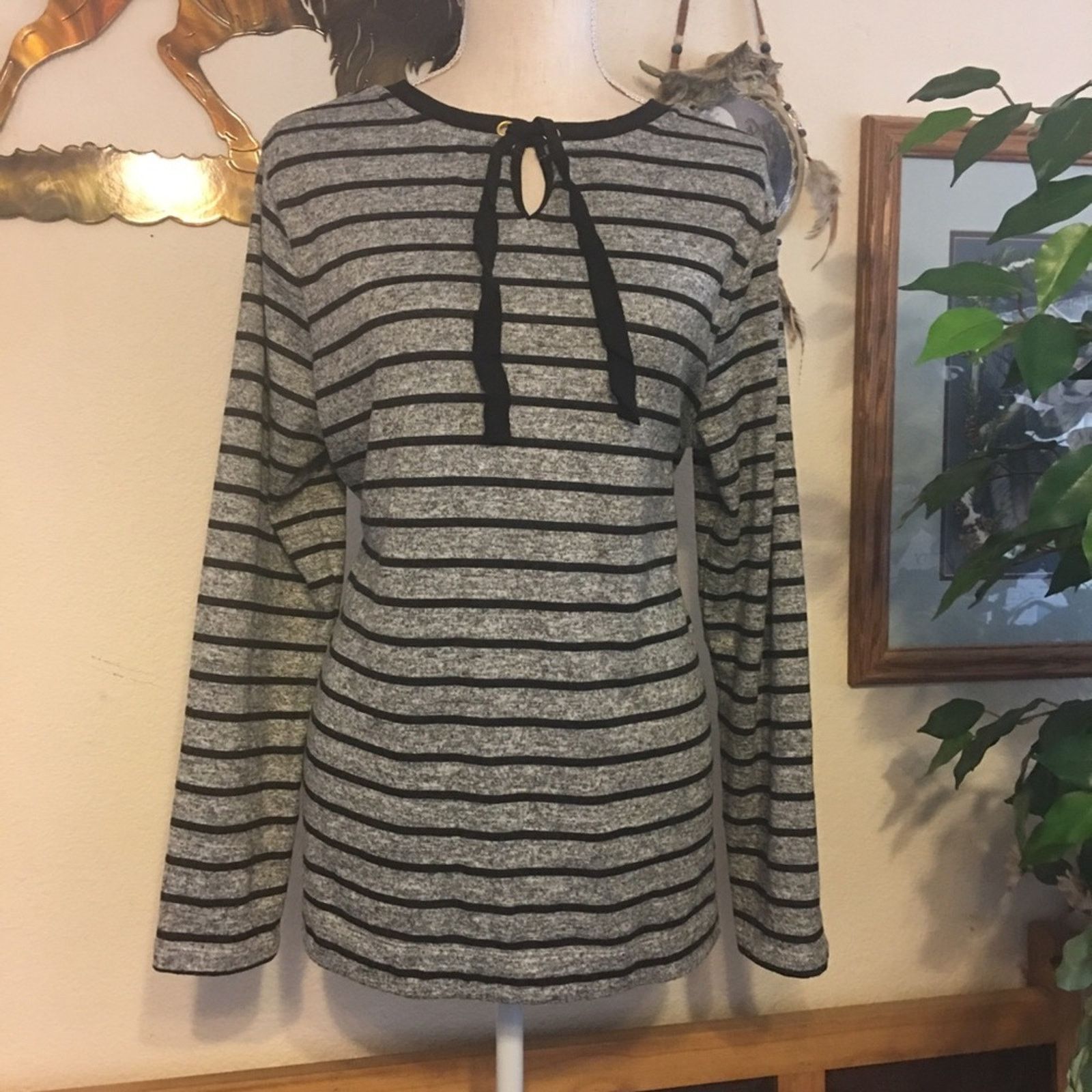 Other St Johns Bay stripe long sleeve top L Size L / US 10 / IT 46 - 1 Thumbnail