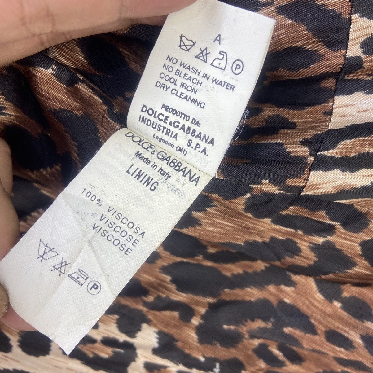 Dolce & Gabbana Made in Itali Dolce & Gabbana Denim Jacket Size XS / US 0-2 / IT 36-38 - 22 Thumbnail