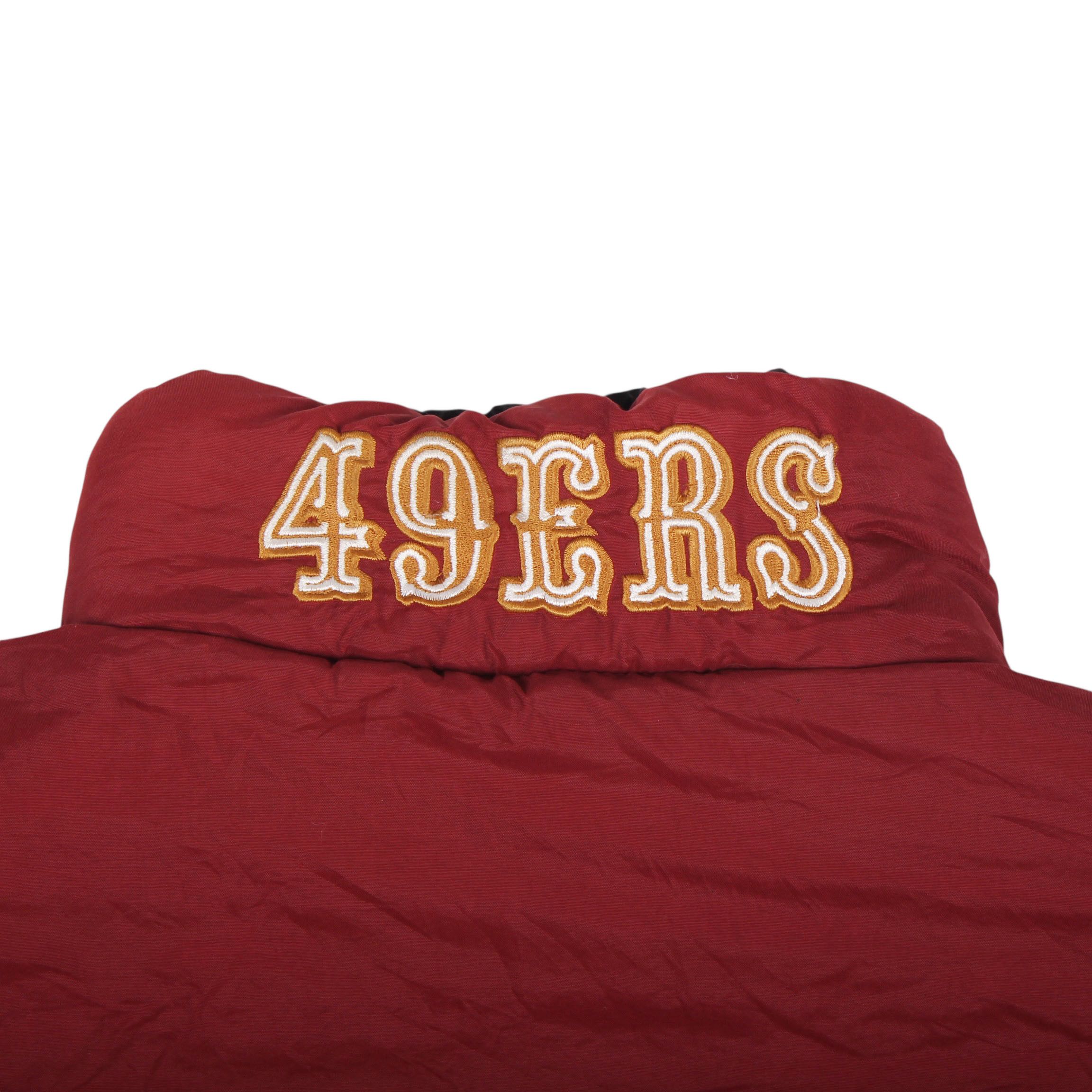 Vintage San Francisco 49ers Puffer Jacket Black SF Logo NFL Size US XXL / EU 58 / 5 - 10 Thumbnail