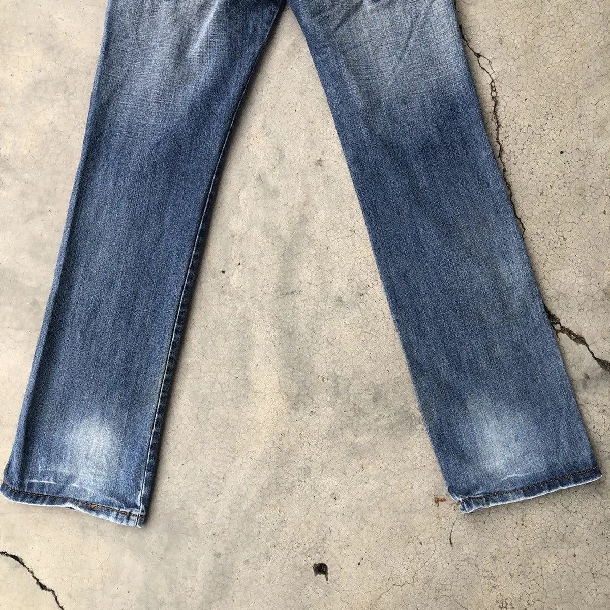 Japanese Brand × Vintage Japanese Distressed Denim Nic Jeans Bush Pocket Rare Design Size US 30 / EU 46 - 12 Thumbnail