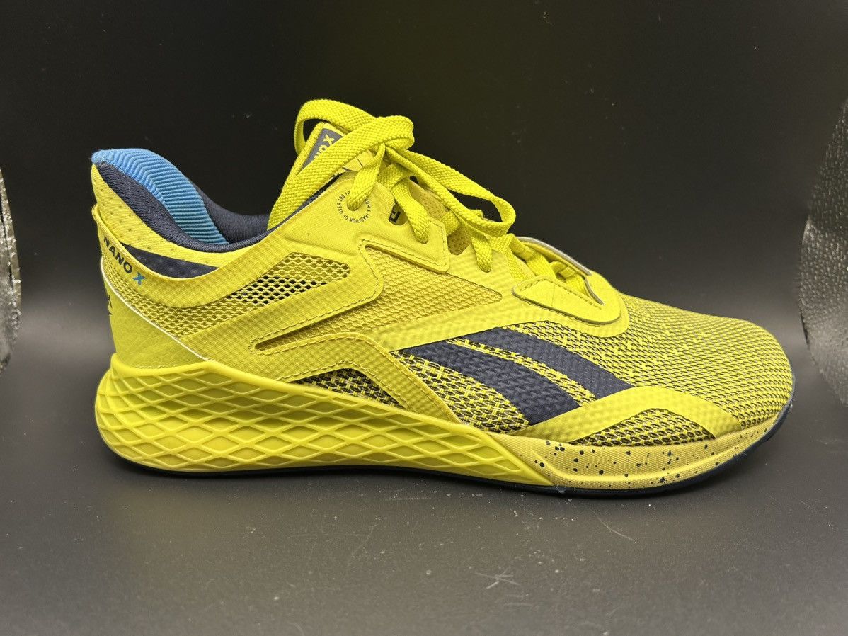 Reebok Reebok Mens Nano X FW8128 Yellow Running Shoes Sneakers Size US 8 / EU 41 - 8 Thumbnail