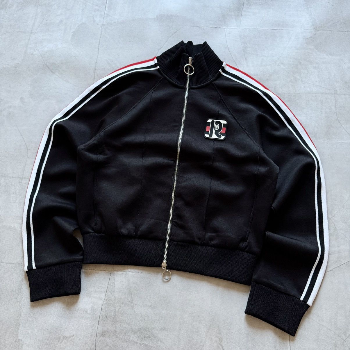 H&M Paco Rabanne x H&M Unisex Black Full Zip Jacket Logo Y2K Size US XS / EU 42 / 0 - 4 Thumbnail
