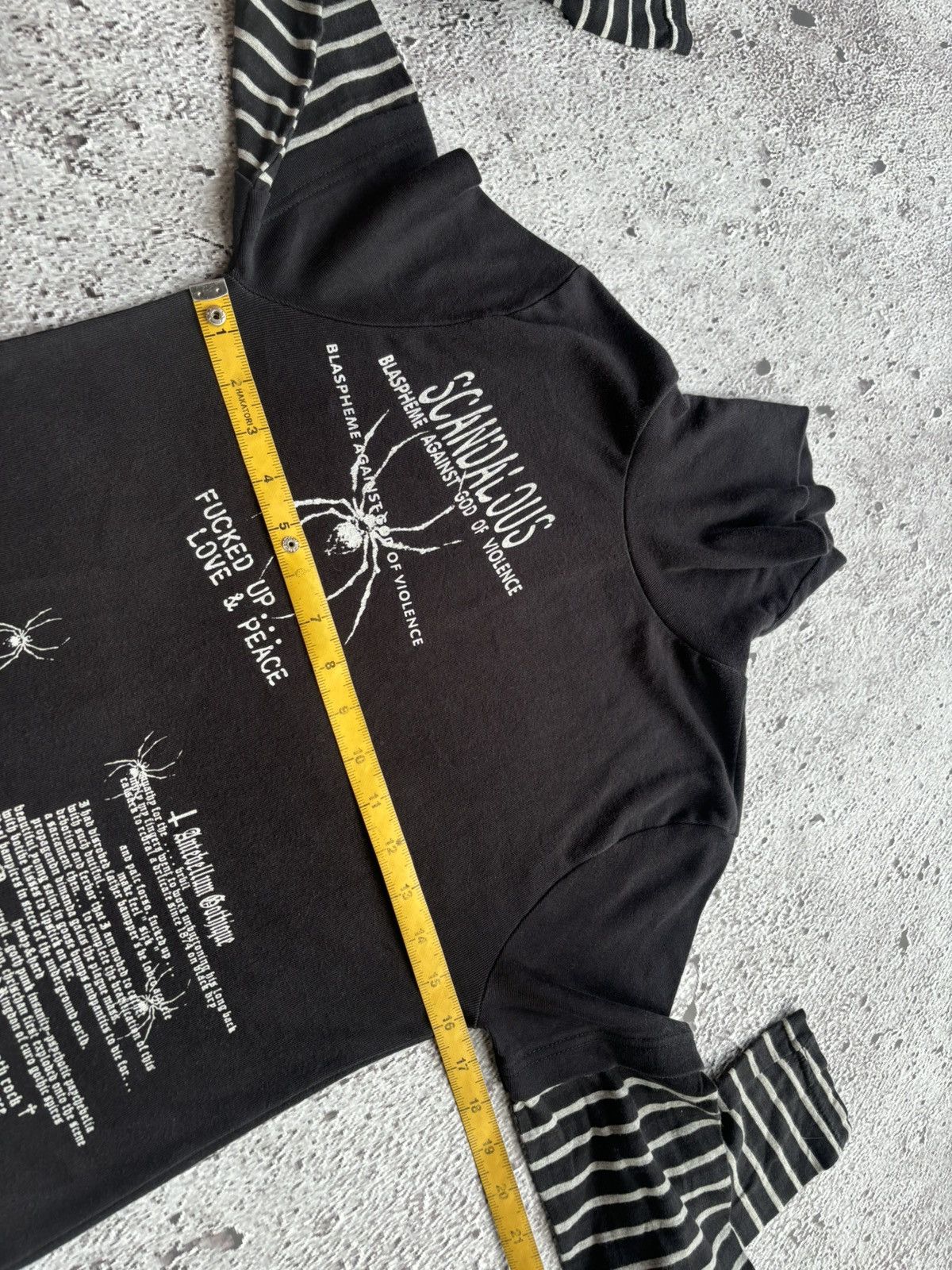 Hysteric Glamour Y2k Double layer Scandalous Punk Style Longsleeve Size US M / EU 48-50 / 2 - 5 Thumbnail