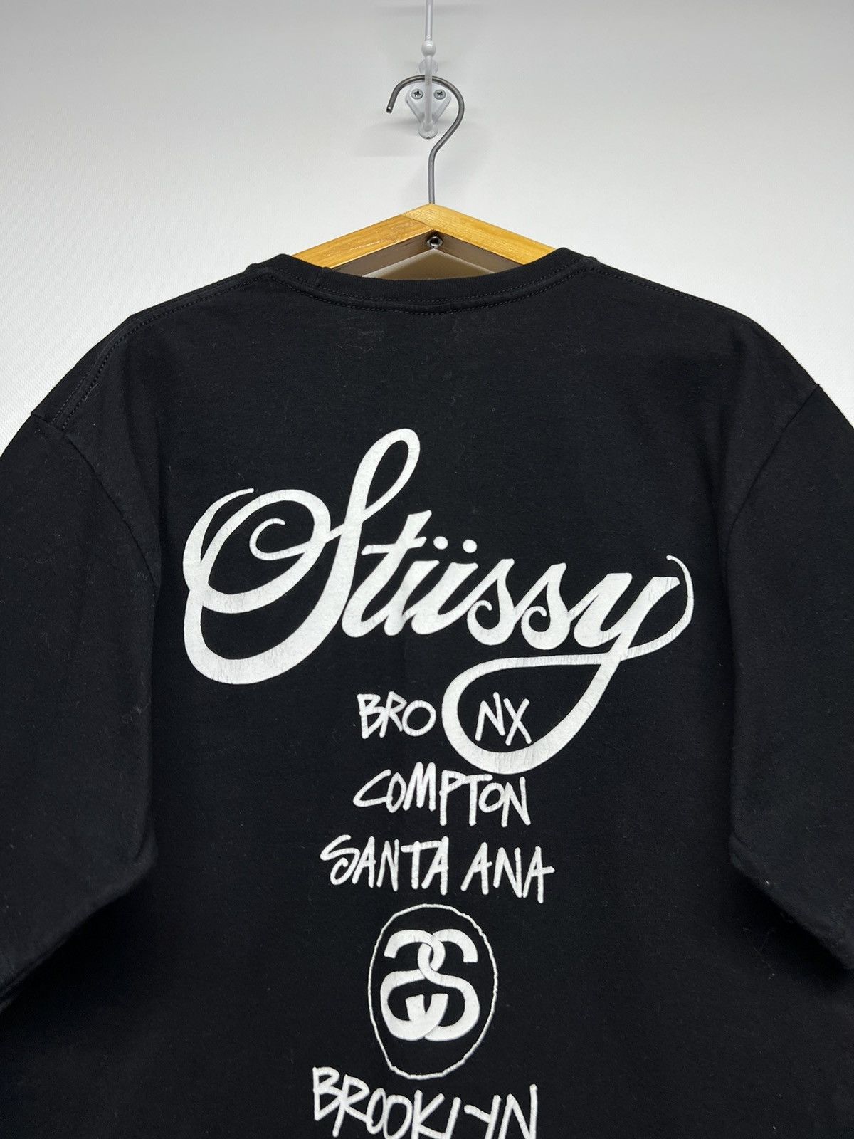 Stussy Vintage Y2k Stussy 🖤 World Tour T-Shirt 00’s Size US M / EU 48-50 / 2 - 7 Thumbnail
