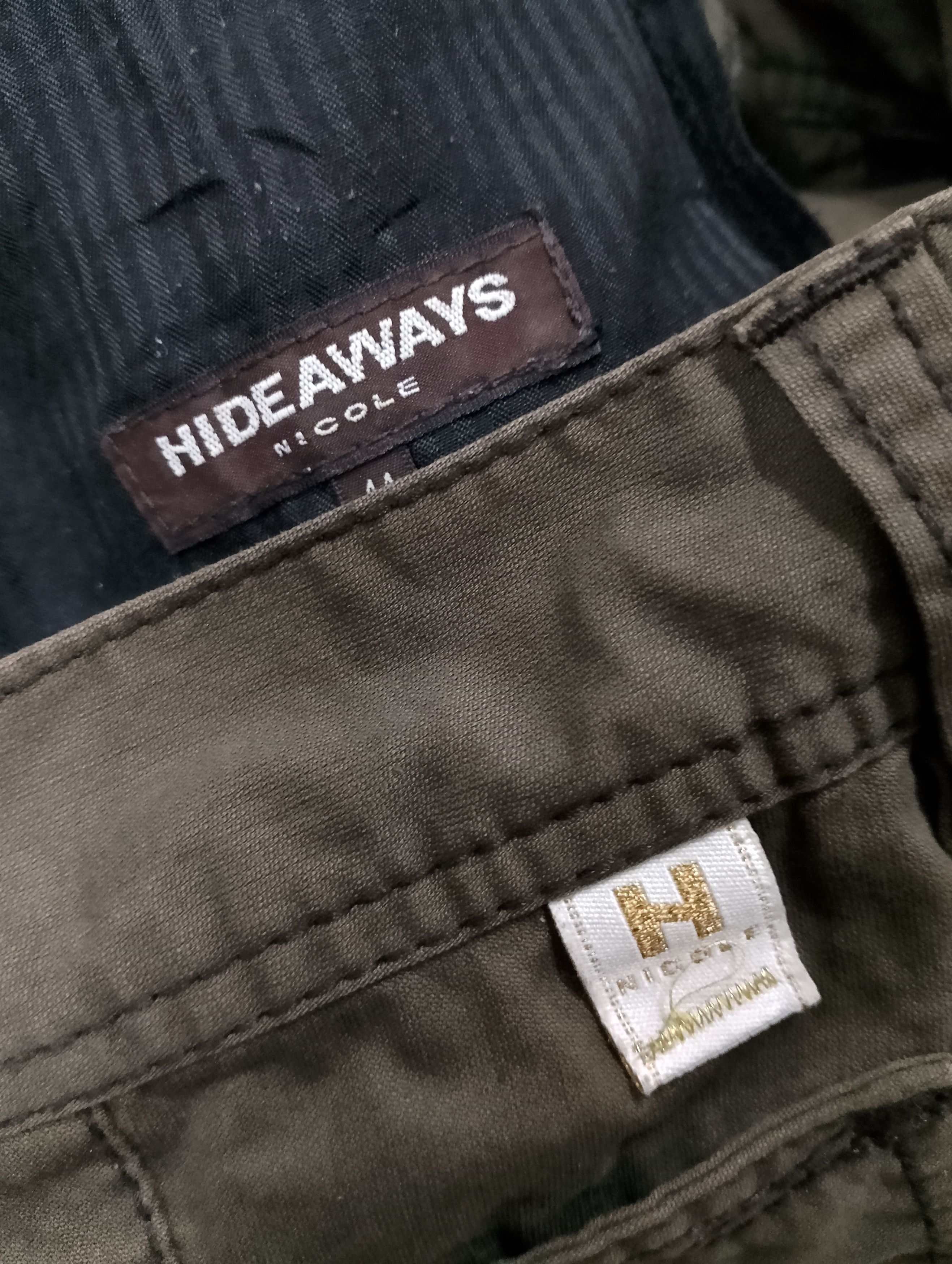 HIDEAWAYS × Japanese Brand Flare Bush Pants Multipocket by Nicole Hideaways Size US 31 - 8 Thumbnail