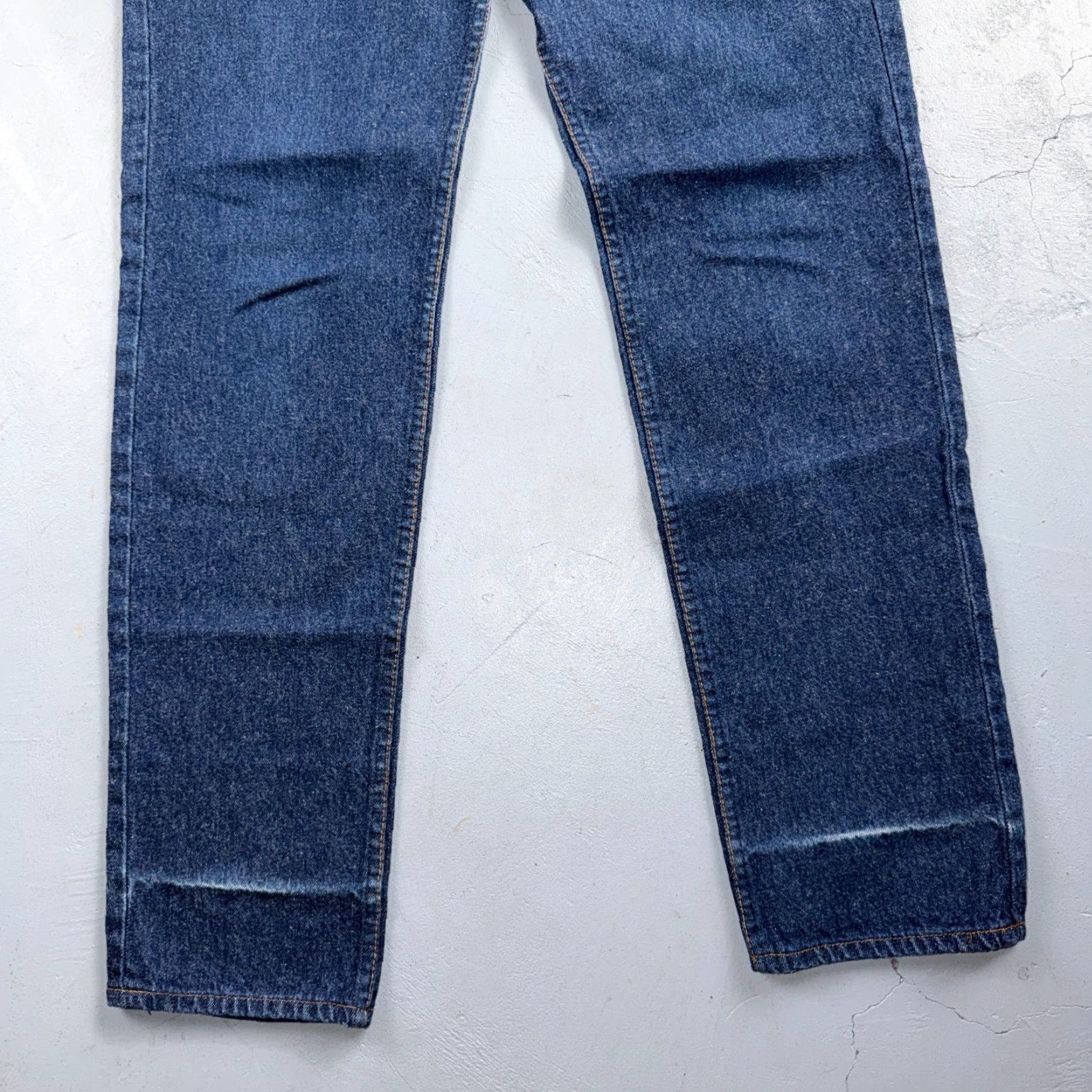 Levi's VINTAGE Levis 501 Jeans Sz 13 Act 28x32 USA 80s Straight Leg High Rise Blue Womens Size 34" / US 12 / IT 48 - 3 Thumbnail