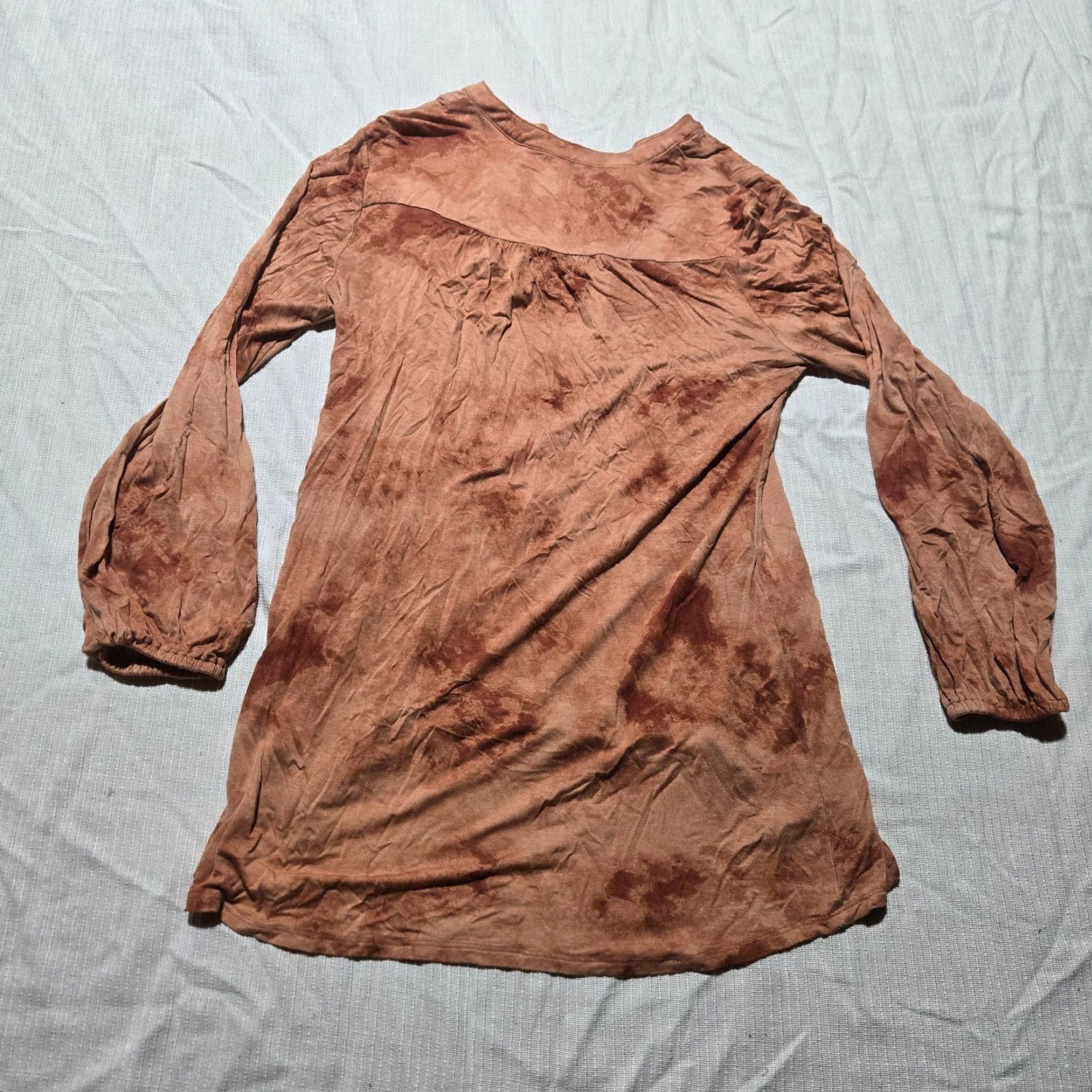 Vintage VINTAGE Wonderfly Orange Long Sleeve Shirt Adult Women M Medium Scoop Neck Knit Tunic Blouse 80s 90s Womens Size M / US 6-8 / IT 42-44 - 8 Thumbnail