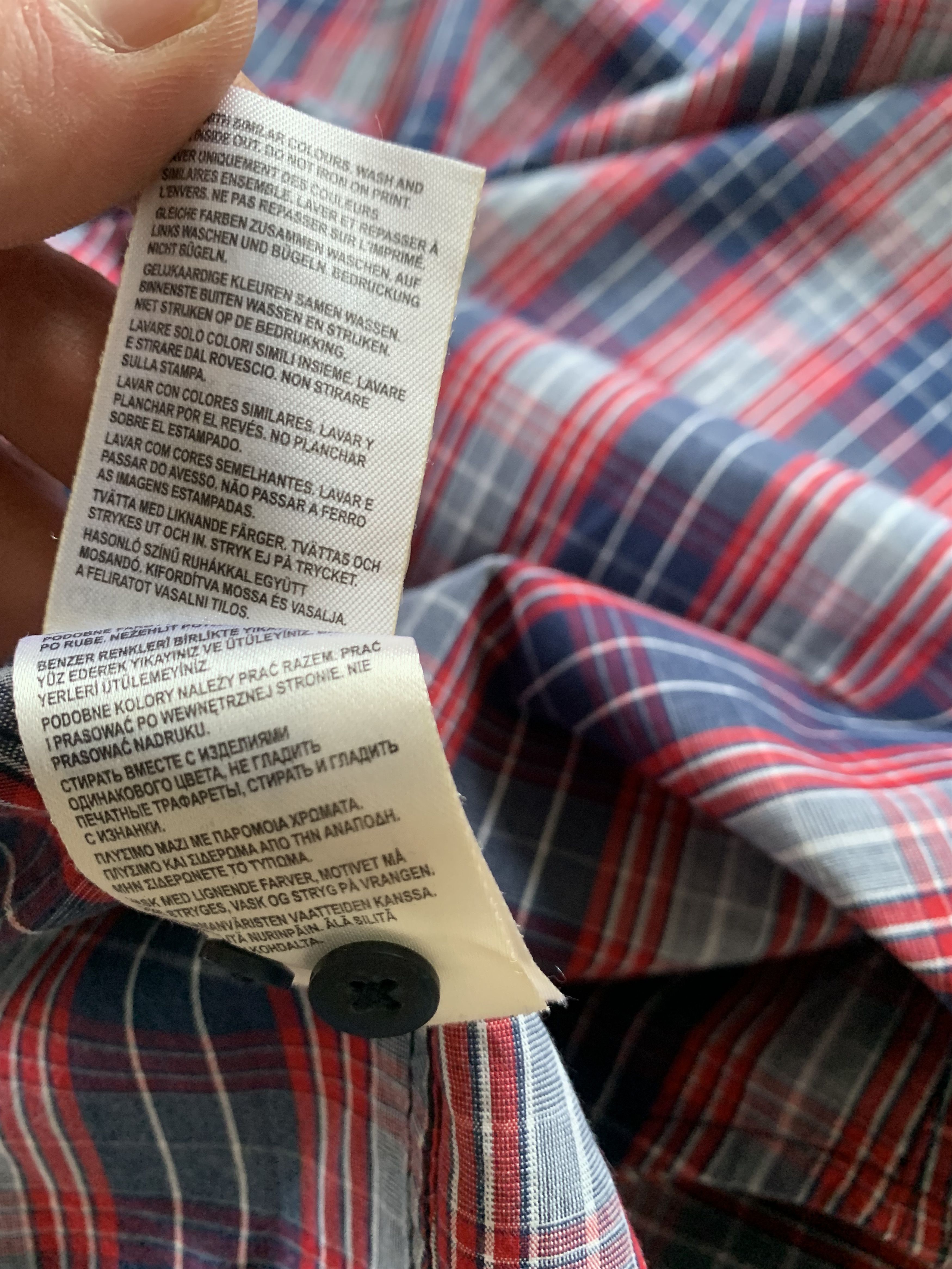 Wrangler Wrangler Plaid Cotton Long Sleeve Shirt Size US XL / EU 56 / 4 - 9 Thumbnail