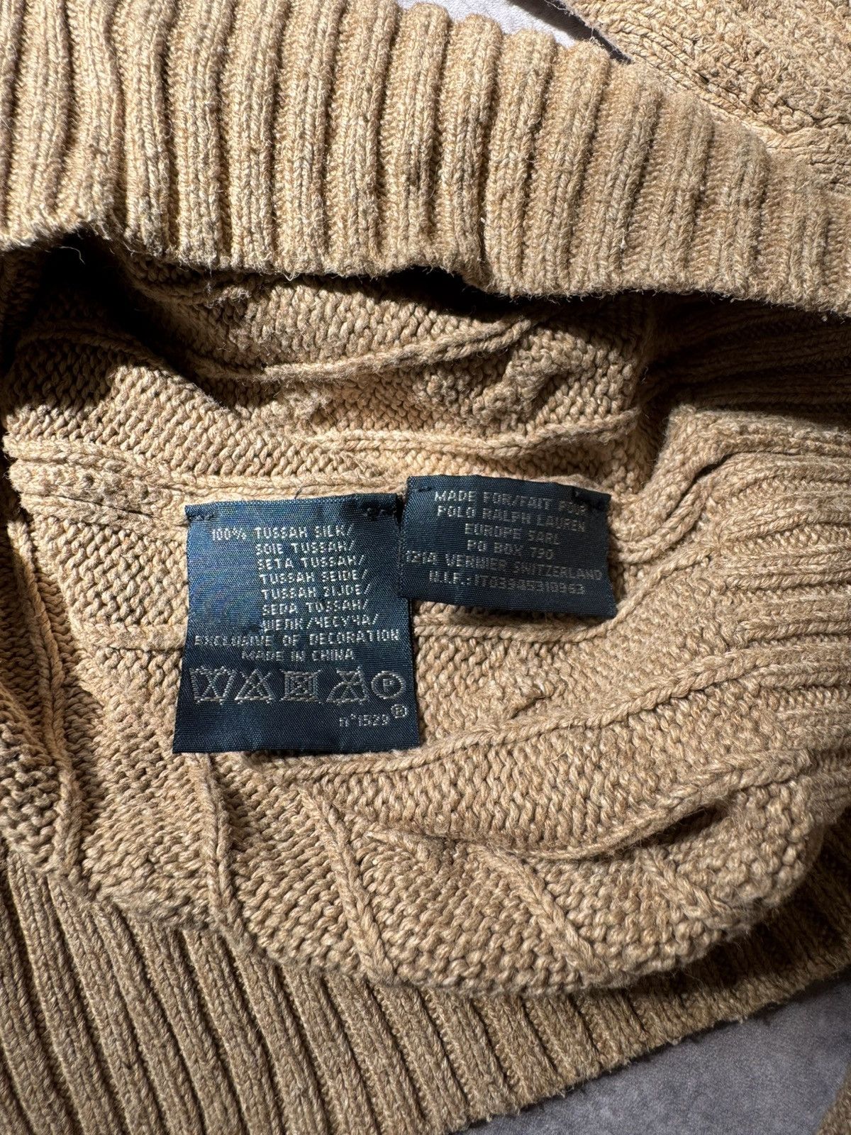 Polo Ralph Lauren Vintage 90s Polo Ralph Lauren Knit Sweater V-Neck Size US L / EU 52-54 / 3 - 6 Thumbnail