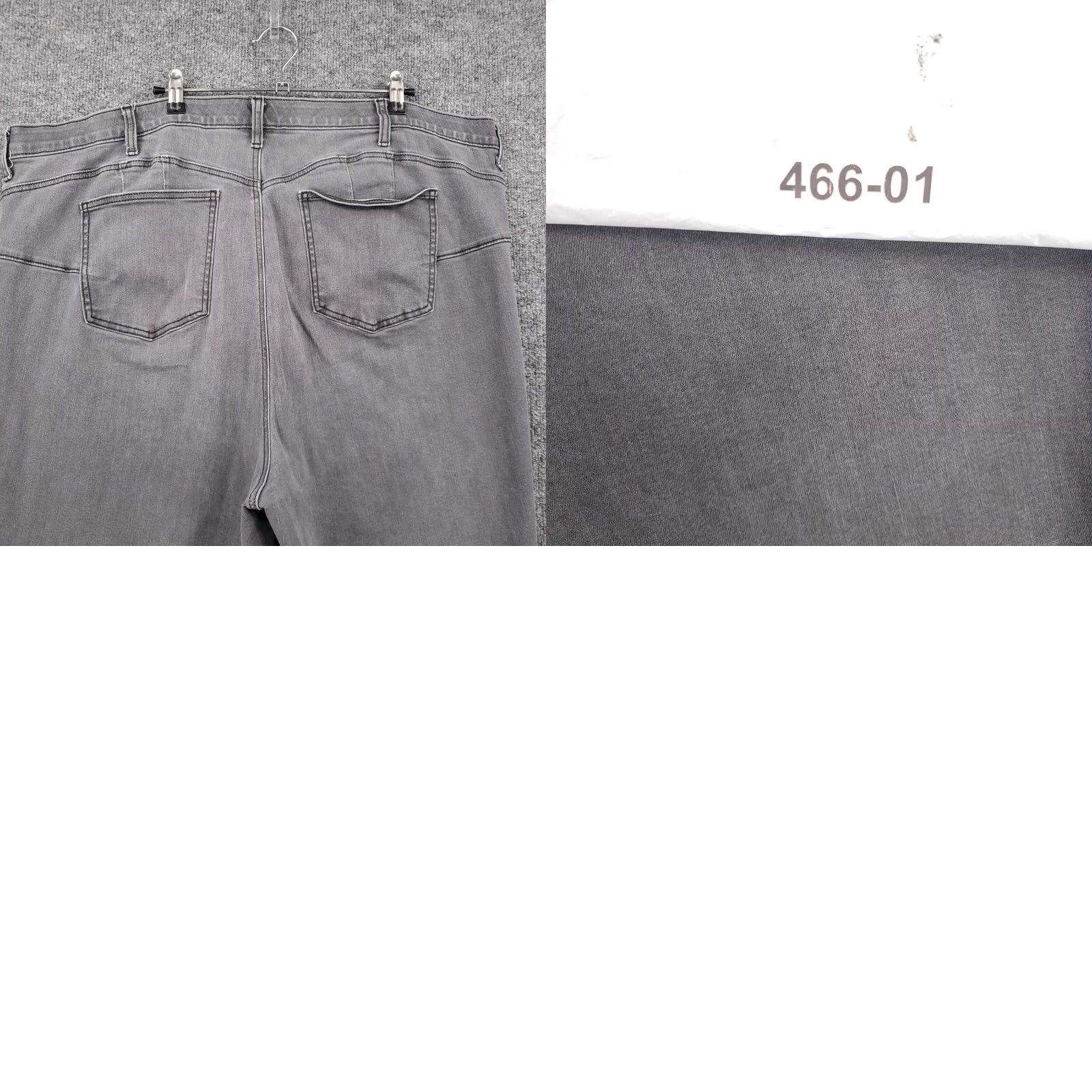Torrid Torrid Jeans Womens 24 Gray Bombshell Skinny Stretch Denim Size 42" / US 20 - 9 Thumbnail