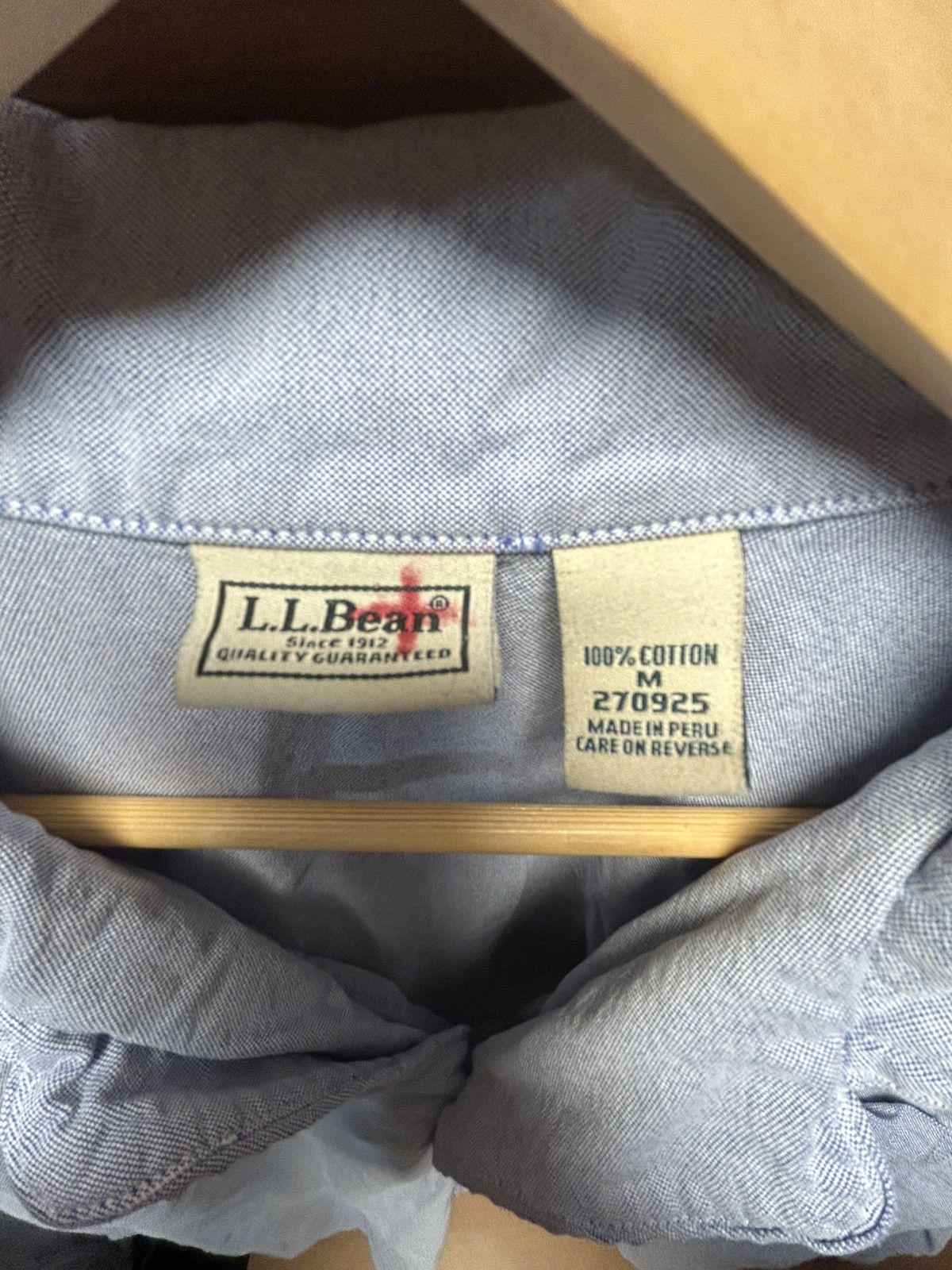 L.L. Bean LL Bean 100% Cotton Button Up Size US M / EU 48-50 / 2 - 4 Thumbnail