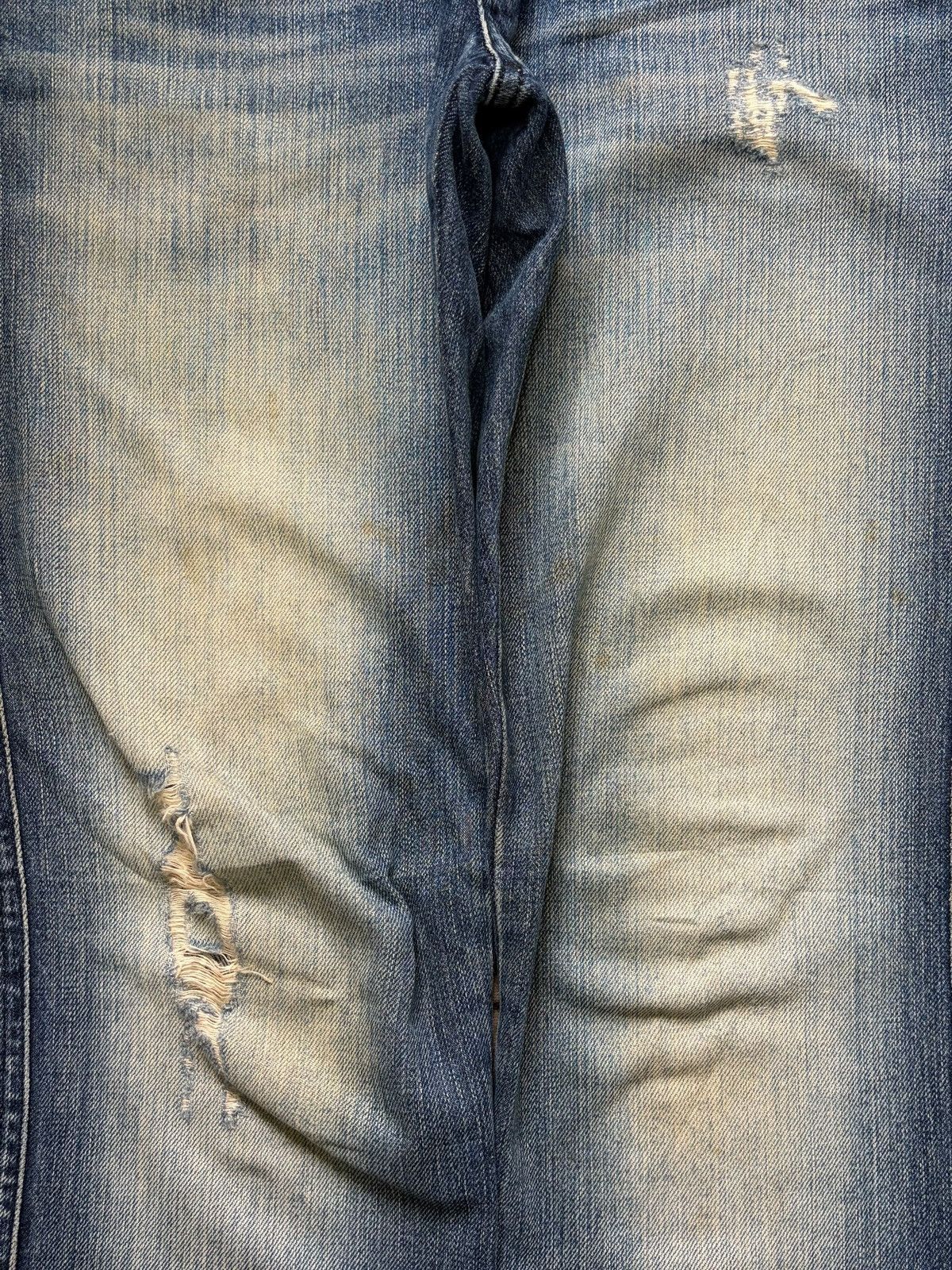Diesel Vintage Italy Diesel Lhela Mud Wash Distressed Jeans Size 30" / US 8 / IT 44 - 3 Thumbnail