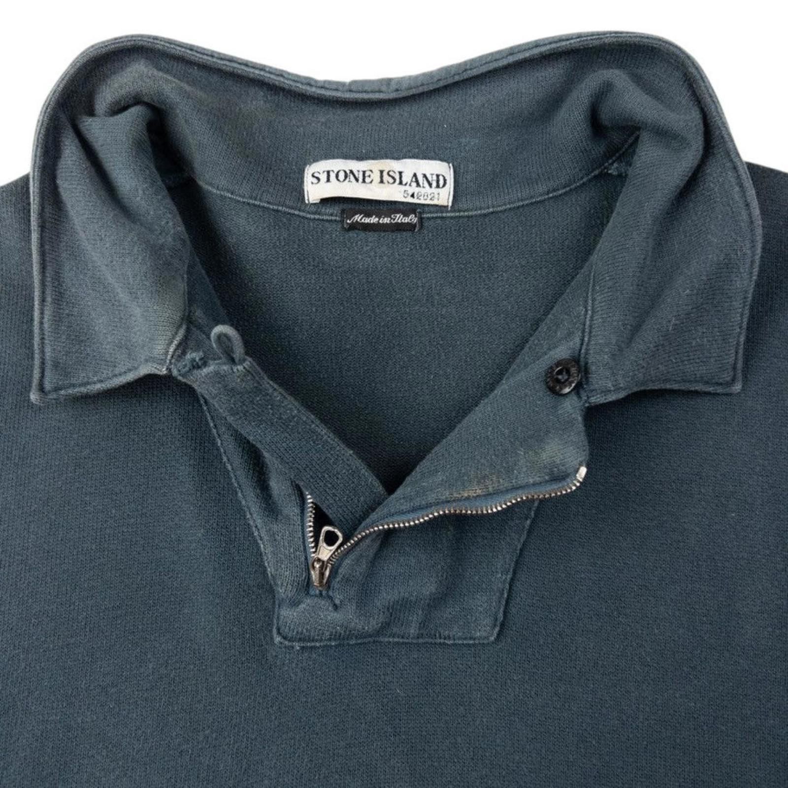 Stone Island Vintage Stone Island Q Zip Asymmetrical Sweatshirt Size S Size US S / EU 44-46 / 1 - 4 Thumbnail