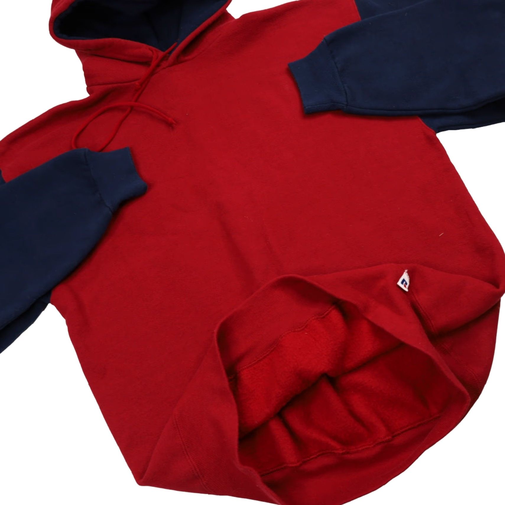 Russell Athletic VINTAGE Russell Athletic Hoodies Mens XL 2 Tone Red Size US XL / EU 56 / 4 - 5 Thumbnail
