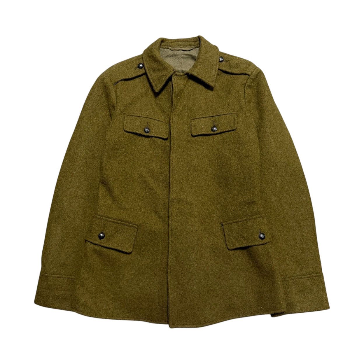 Vintage True Vintage 30s Romania Army Jacket Size US S / EU 44-46 / 1 - 1 Thumbnail