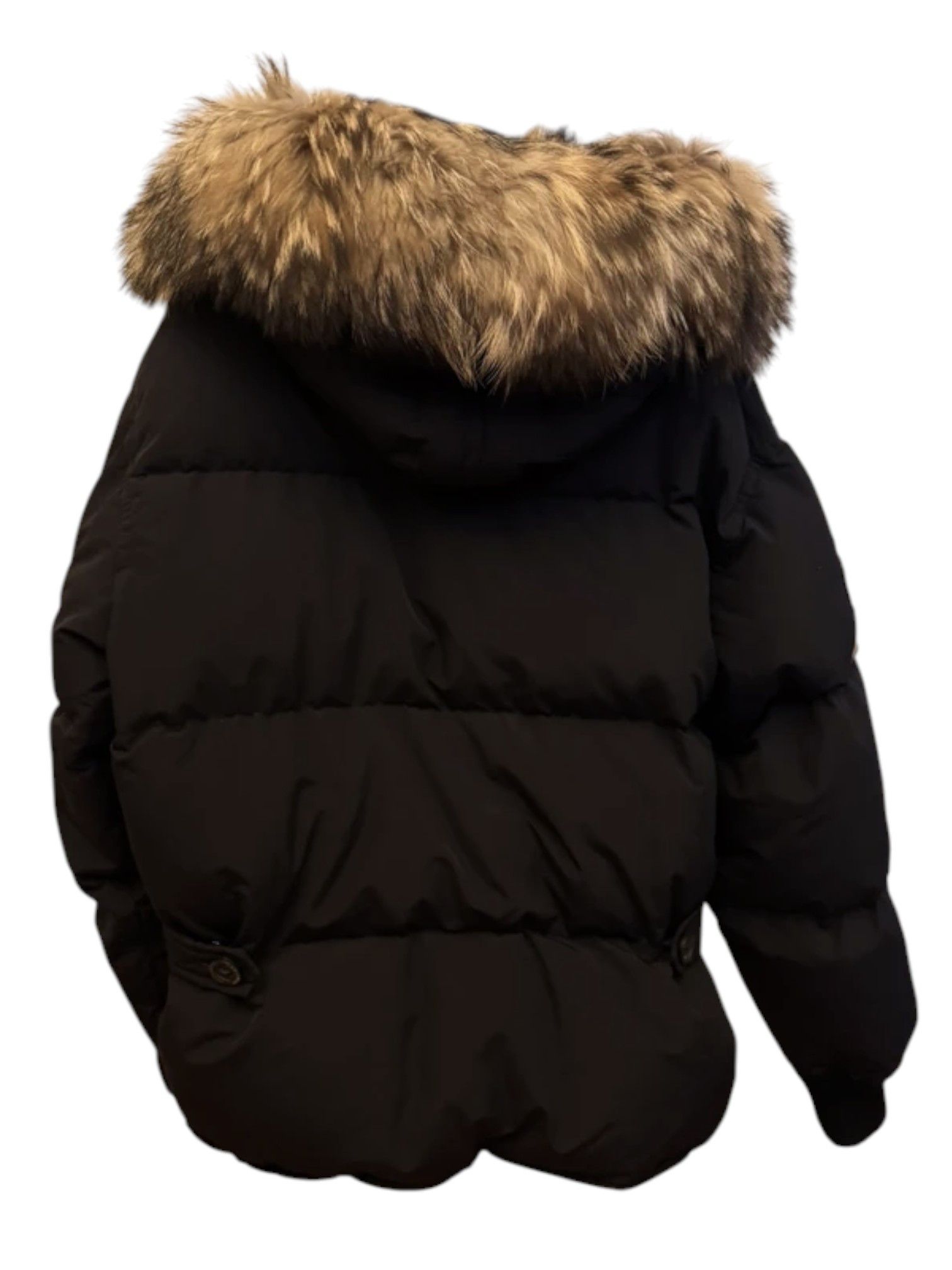 Dsquared2 Dsquared² “Mother Fluff” Down Jacket with Fur Hood – Size 48 Size US M / EU 48-50 / 2 - 3 Thumbnail