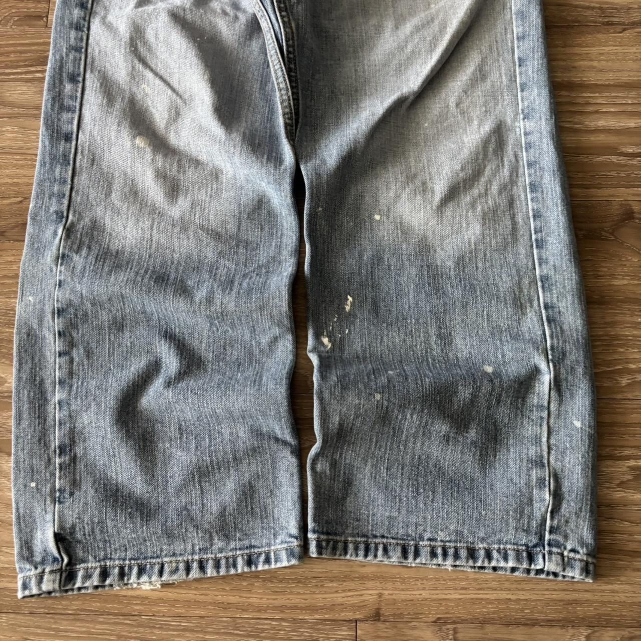 Vintage Crazy Vintage Y2K/2000s Grunge Light Wash Skater Denim Jeans! 38x30 Size US 38 / EU 54 - 6 Thumbnail