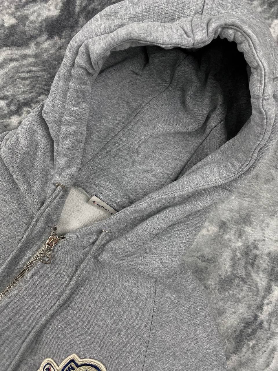 Moncler Moncler Maglia Cardigan Double Logo Full Zip Hoodie Men Size US XL / EU 56 / 4 - 2 Thumbnail