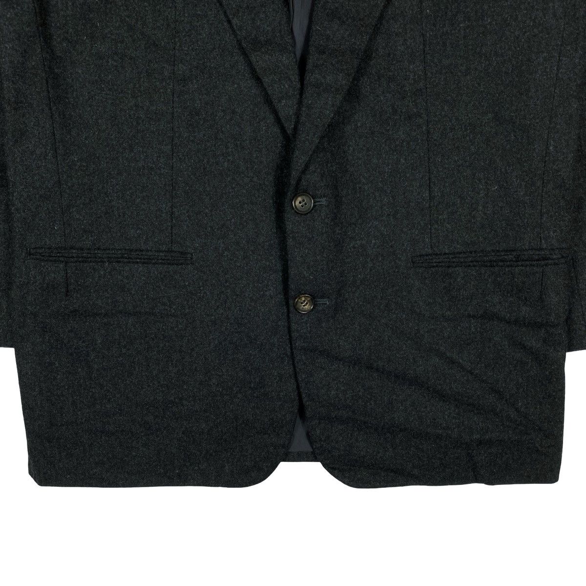 Comme des Garcons Homme Vintage COMME des GARÇONS HOMME Wool Blazer Jacket Size 46R - 7 Thumbnail