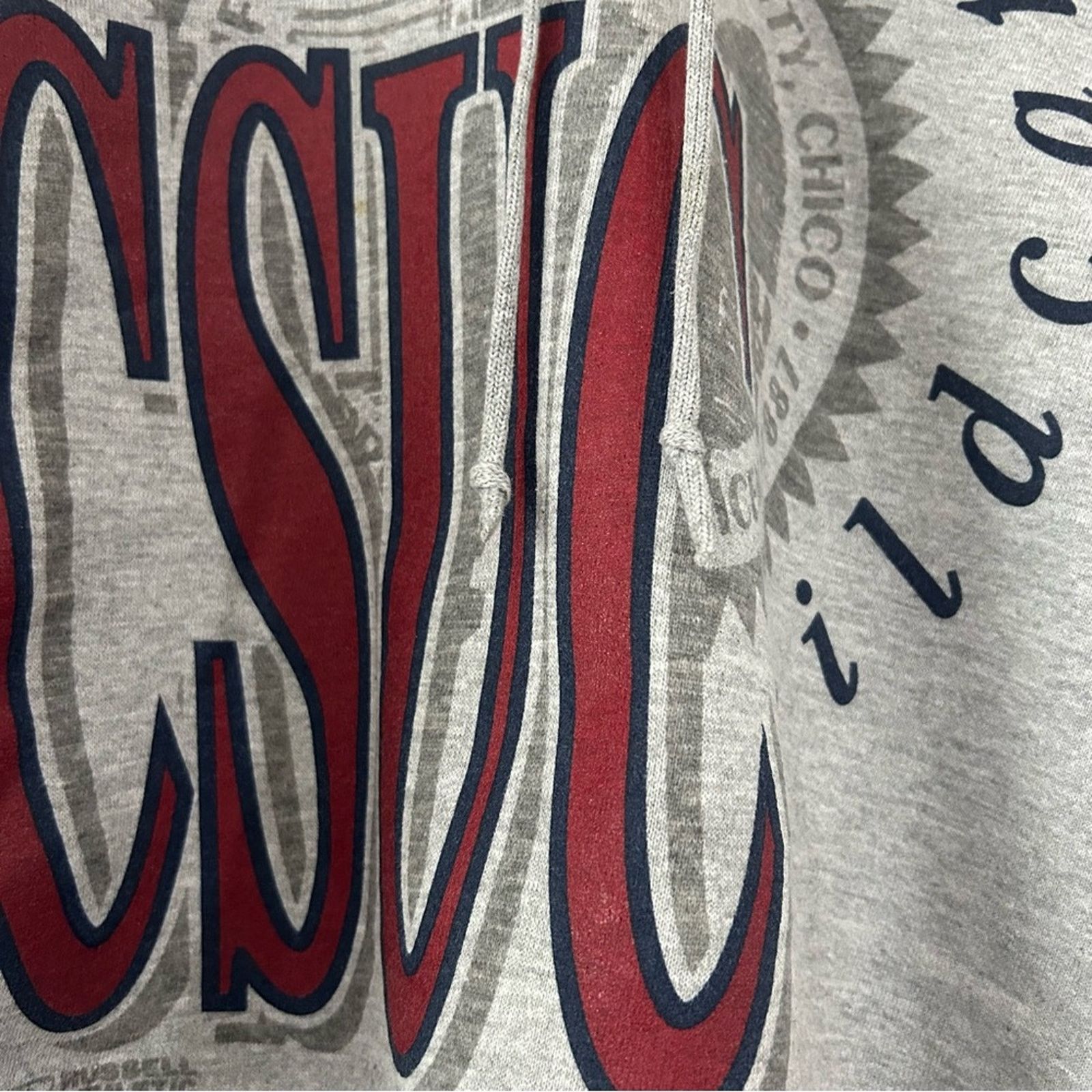 Russell Athletic Vintage California State University Chico Wildcats Hoodie Size US XL / EU 56 / 4 - 4 Thumbnail