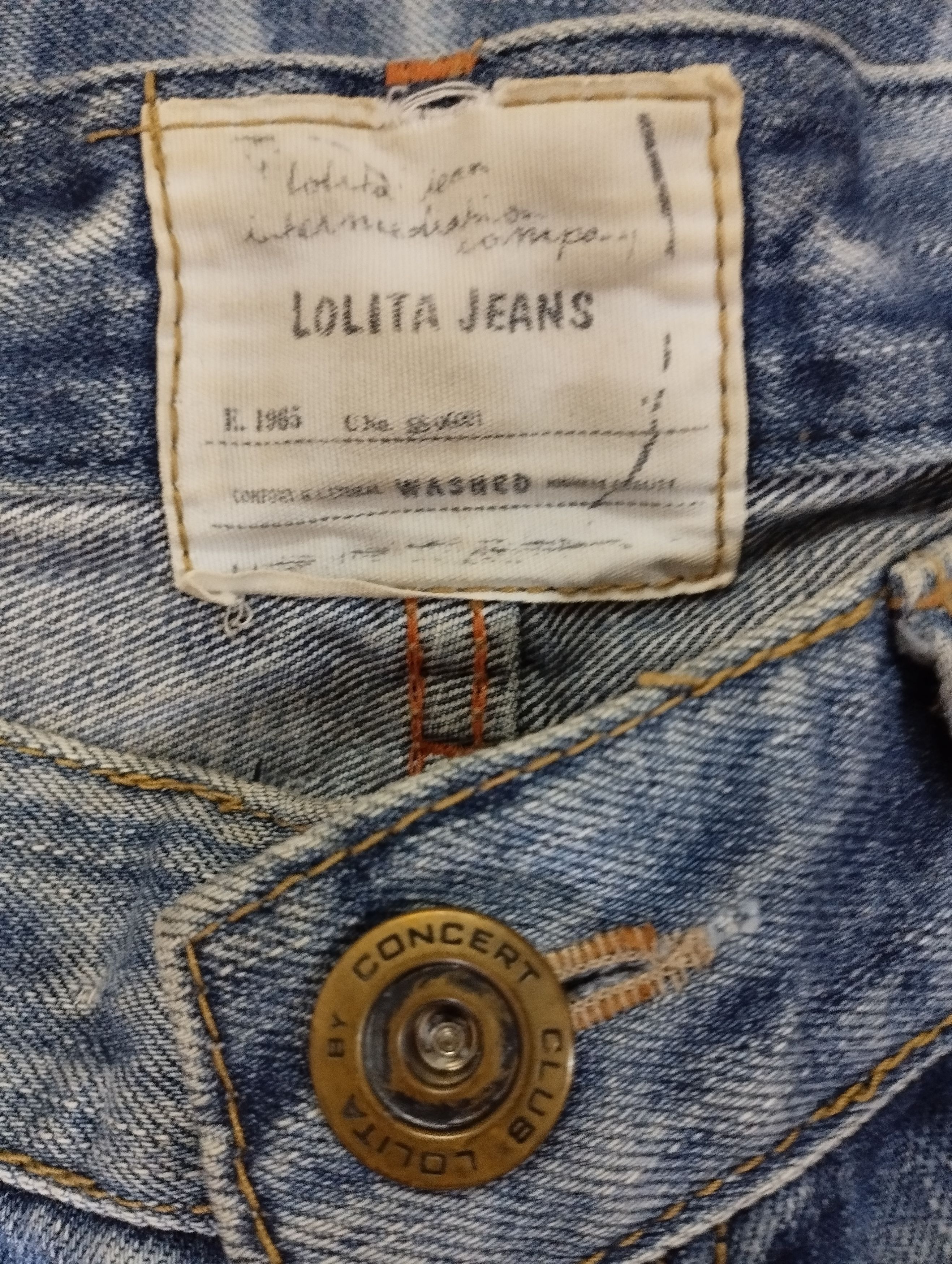 Tornado Mart Stone Wash Jeans Lolita Roargun x Yoshitomo Nara Claws Jeans Size US 31 - 10 Thumbnail