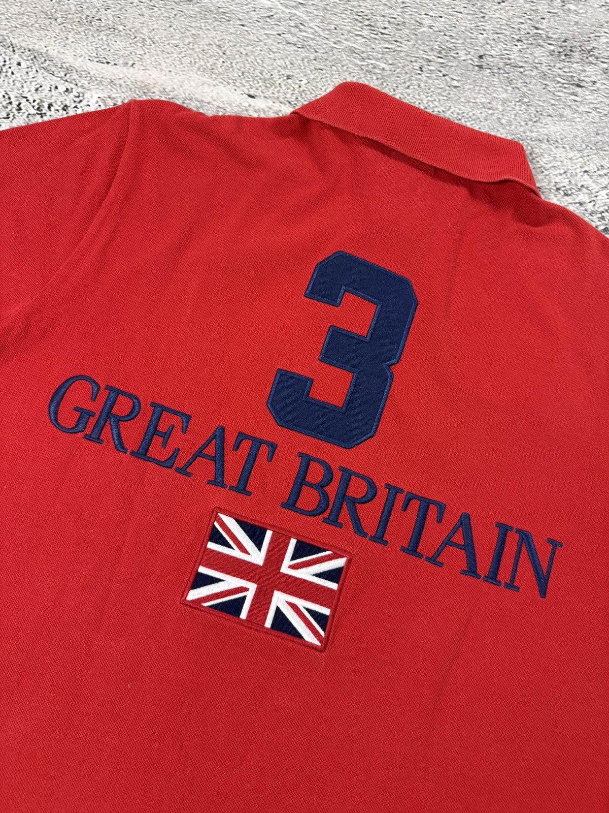 Ralph Lauren Chief Keef Polo Ralph Lauren Great Britain vintage red Size US M / EU 48-50 / 2 - 6 Thumbnail