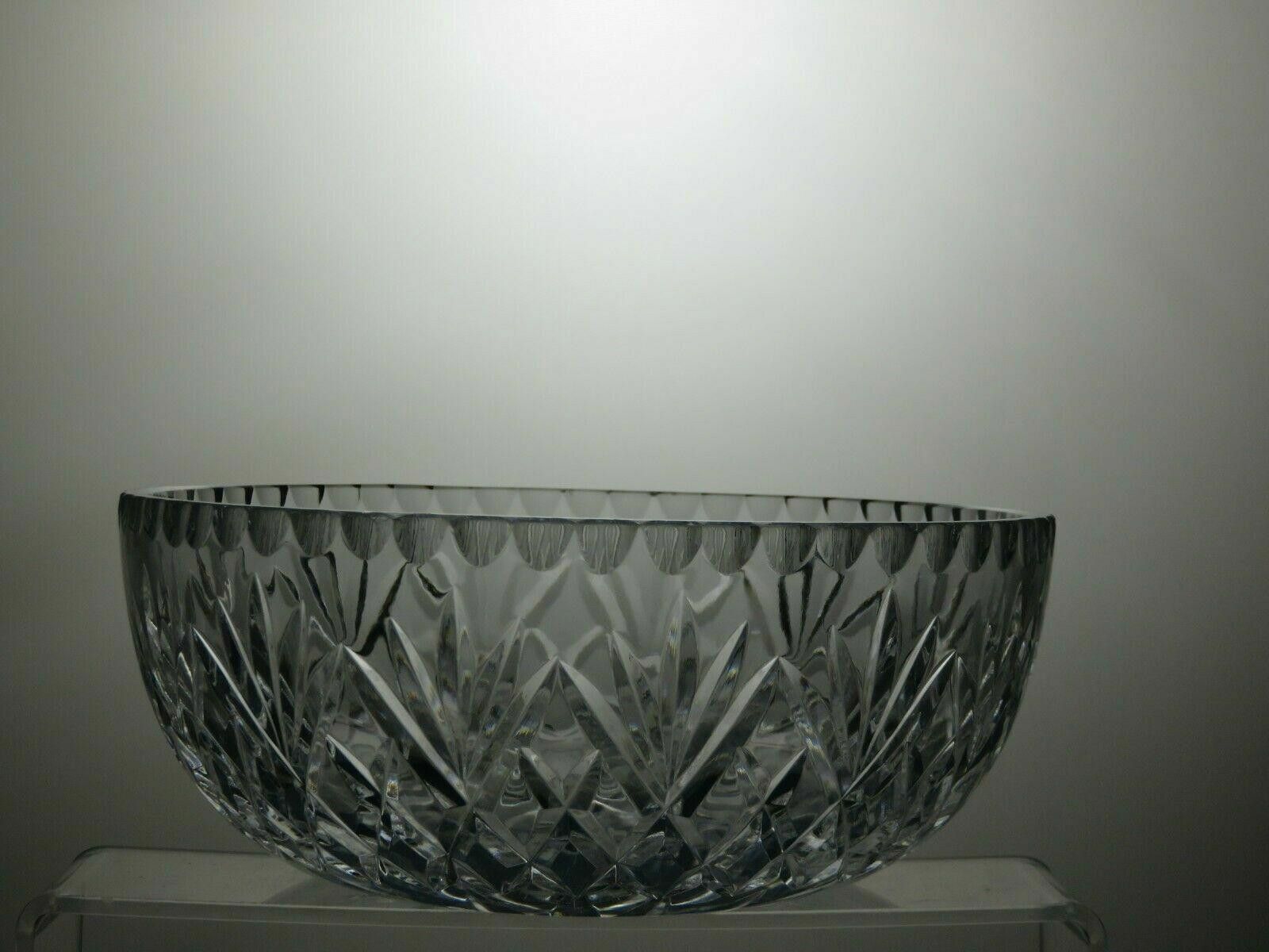 The Unbranded Brand Cut Glass Crystal Fruit Salad Serving Bowl 3 1/8" - 11B Size ONE SIZE - 2 Thumbnail