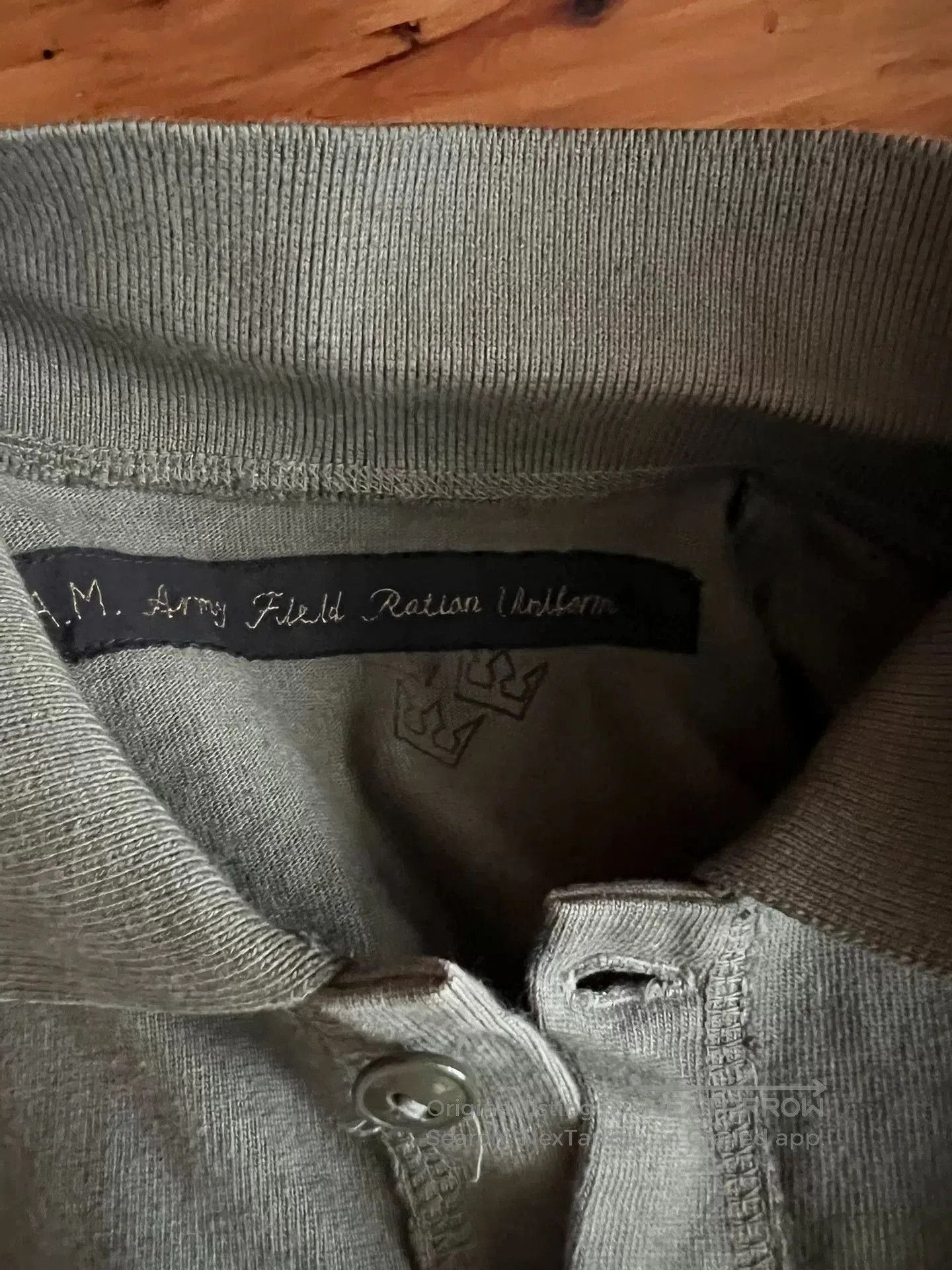 Kapital kapital army olive green polo t. Size US M / EU 48-50 / 2 - 8 Thumbnail