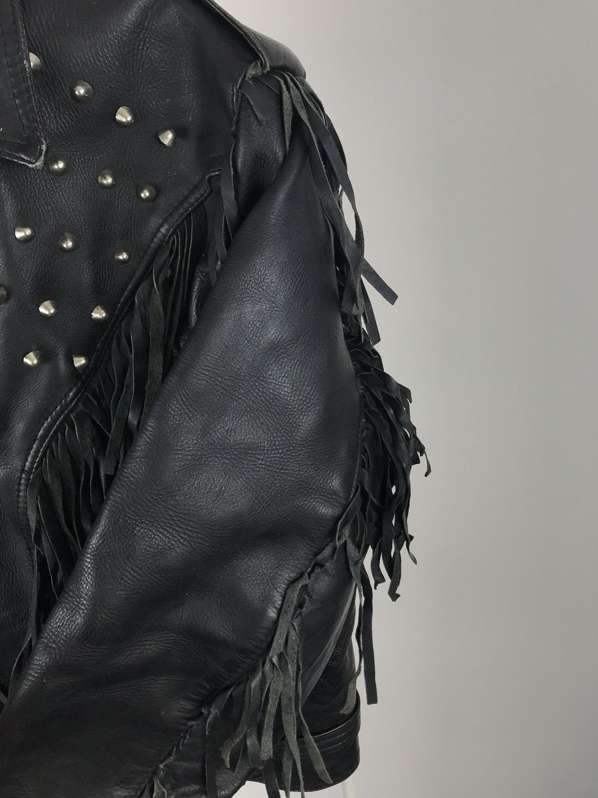 Vintage Vintage Real Leather Cowboy Biker Motorcycle Jacket Size US S / EU 44-46 / 1 - 7 Thumbnail