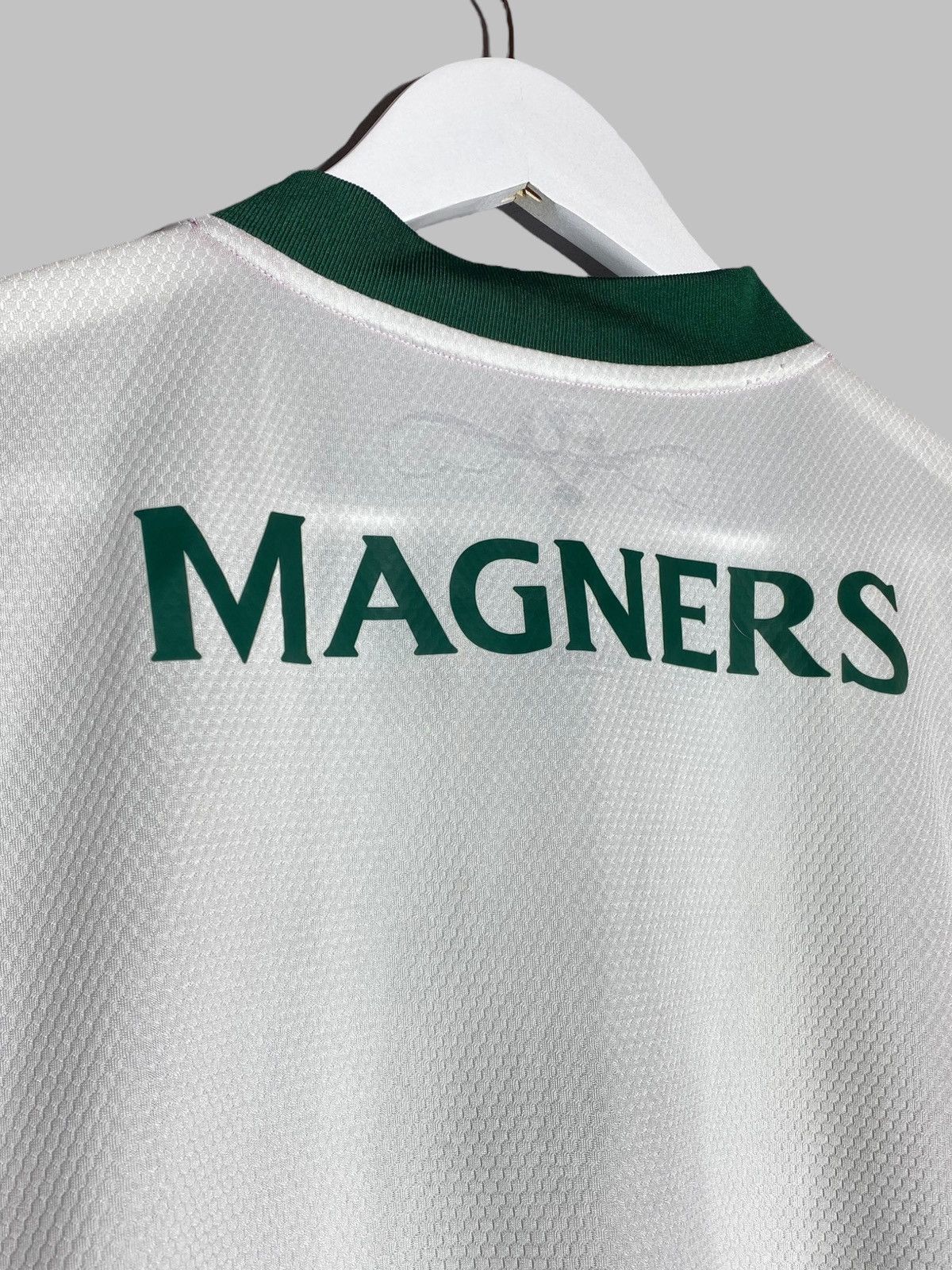 Adidas CELTIC AWAY JERSEY ADIDAS PRIMEGREEN XL STRIPES Size US XL / EU 56 / 4 - 11 Thumbnail
