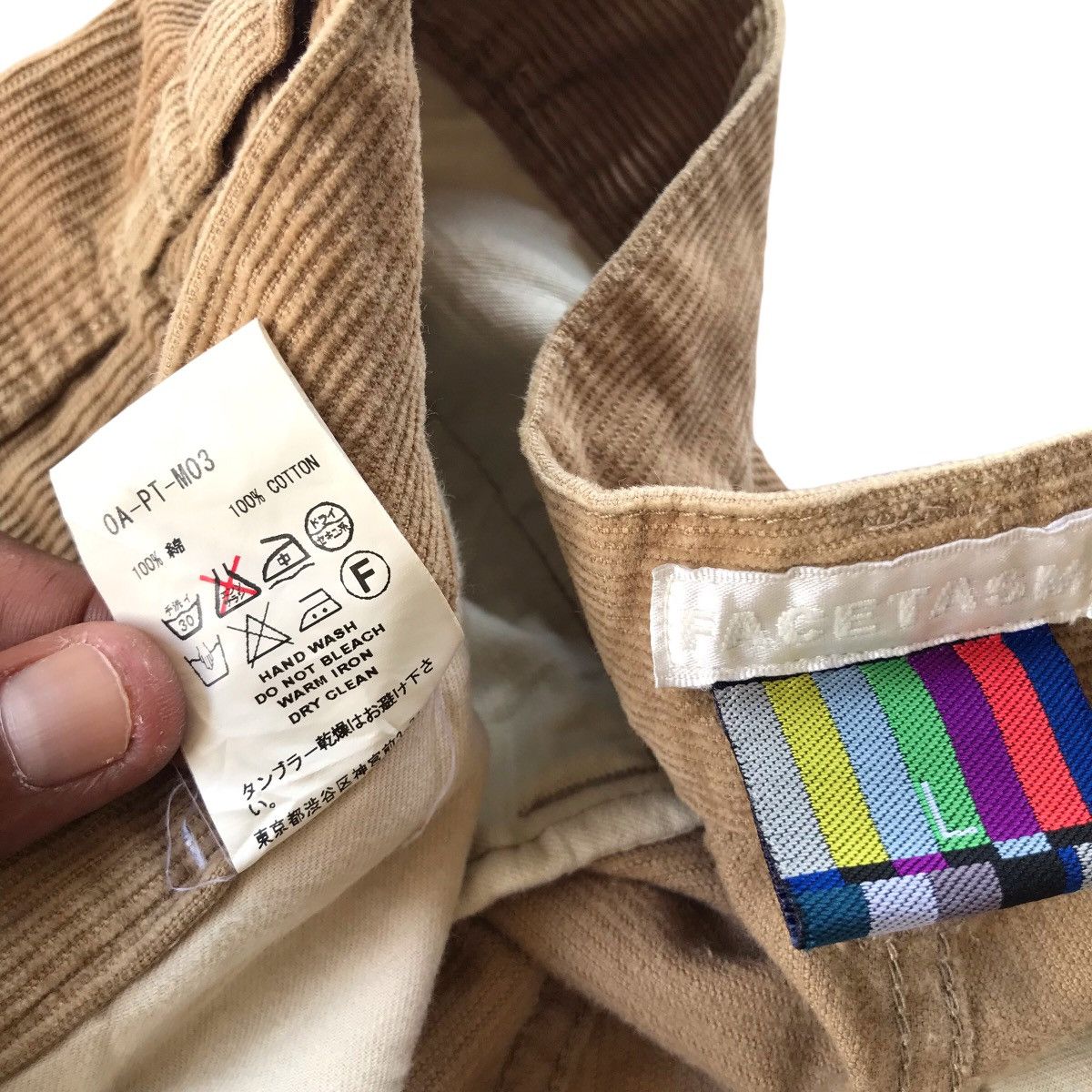 Facetasm × Japanese Brand Facetasm Corduroy Pants Size US 34 / EU 50 - 10 Thumbnail