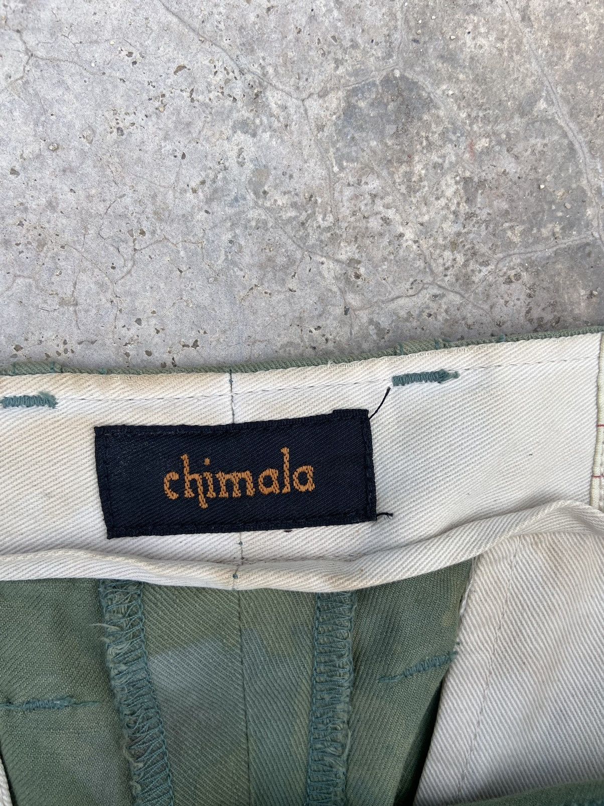 Chimala Trashed Faded Chimala chinos painted pants distressed Size US 35 - 15 Thumbnail
