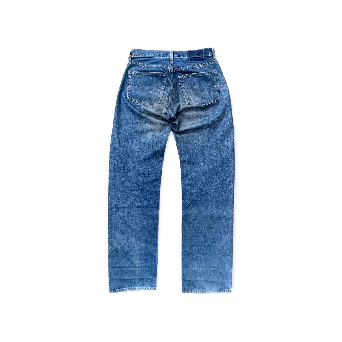 Levi's Vintage 90s Levis 501 Big E Selvedge Redline 555 Denim 31 Size US 31 - 2 Thumbnail