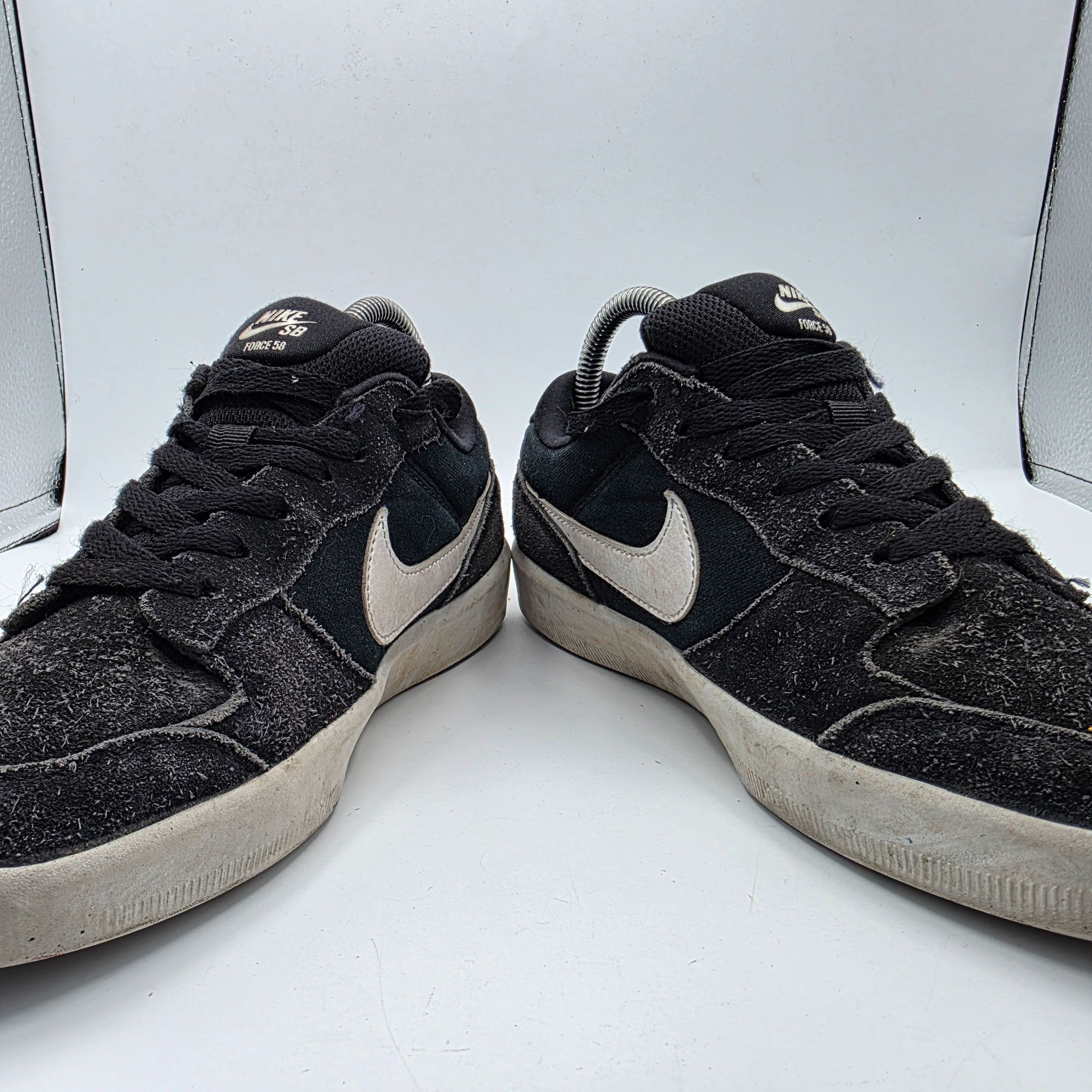 Nike Nike SB Force 58 Men Size 7 Black White Skateboard Skate Sho Size US 7 / EU 40 - 3 Thumbnail