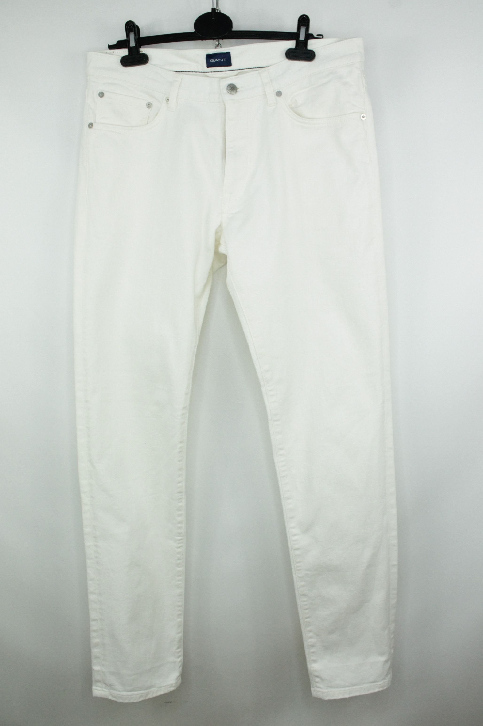 Gant Gant Ecru Denim Slim Fit Jeans Size US 34 / EU 50 - 1 Thumbnail