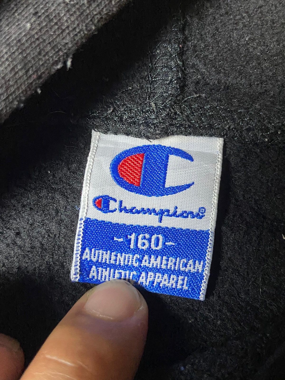 Champion × Japanese Brand × Vintage Vintage CHAMPION Big Logo Pullover Hoodies (130) Size US XXS / EU 40 - 6 Thumbnail