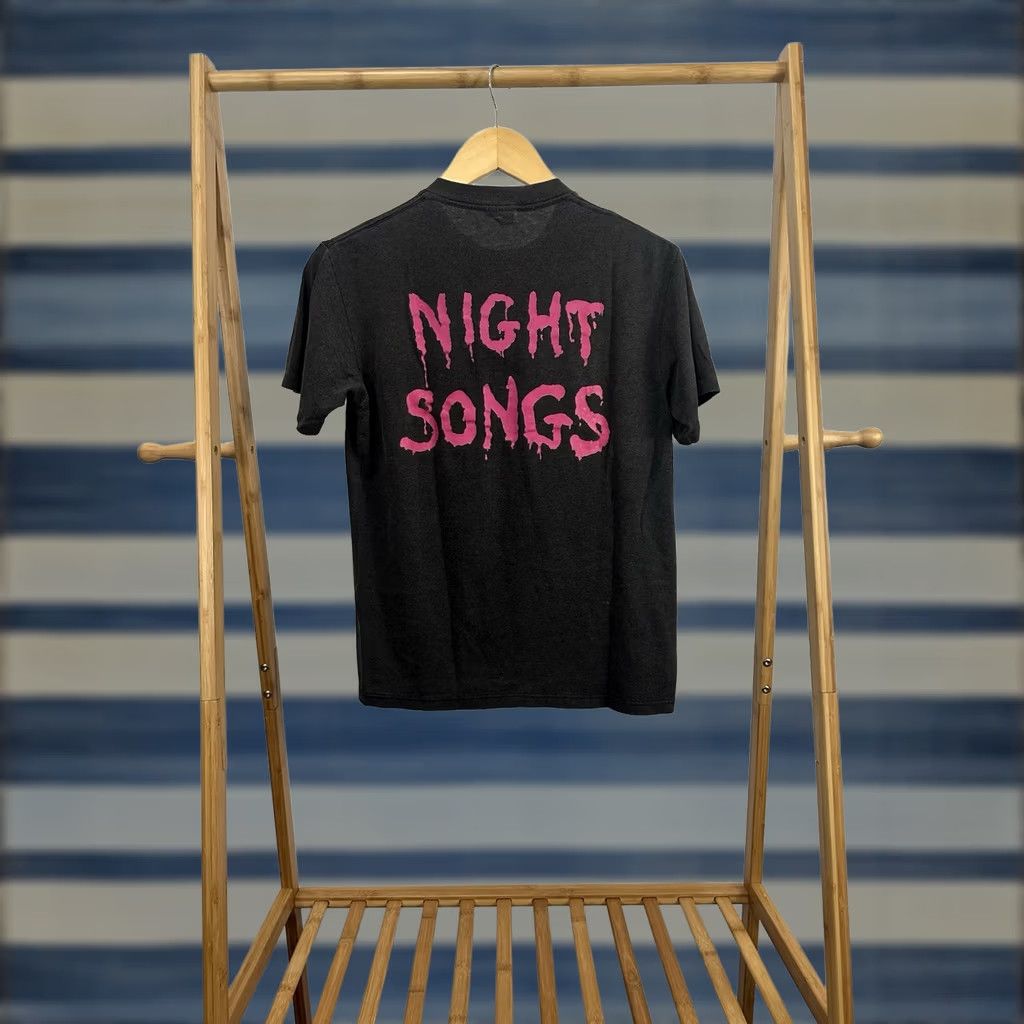 Vintage VTG 80s Cinderella Night Songs Faded Nite Band Concert Tour T-Shirt M USA Men Black Short Sleeve Shirt XS? Size US M / EU 48-50 / 2 - 1 Thumbnail