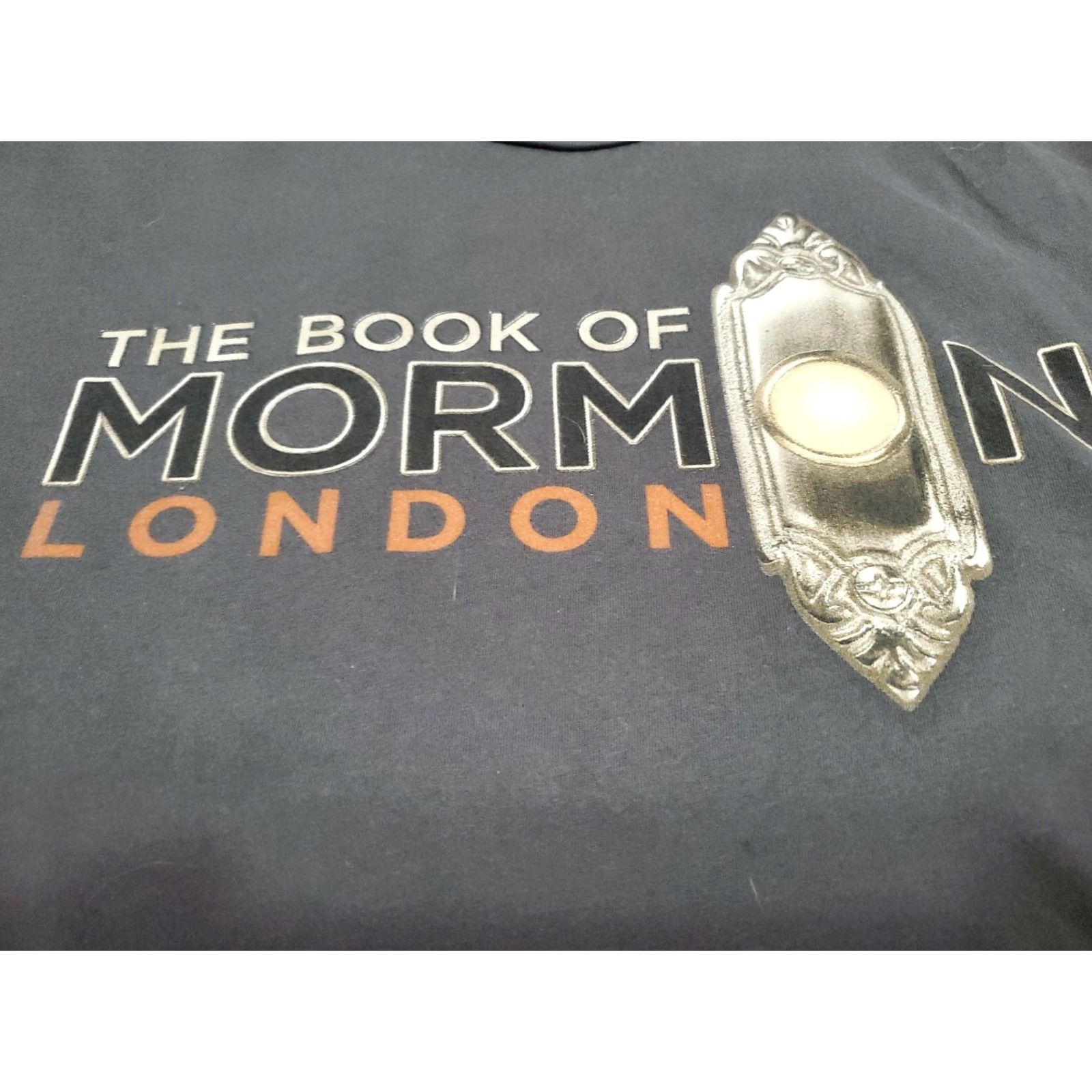 Parker The Book Of Mormon T-Shirt Gray Graphic Tee Mens SZ S Short Sleeve Regular 100% Cotton God’s Favorite Musical Broadway Size US S / EU 44-46 / 1 - 4 Thumbnail