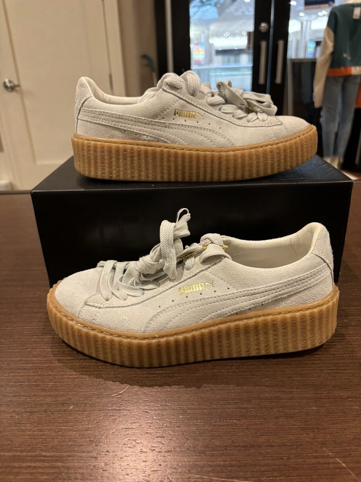 Puma Creepers Rihanna Fenty White Oatmeal (Women's)