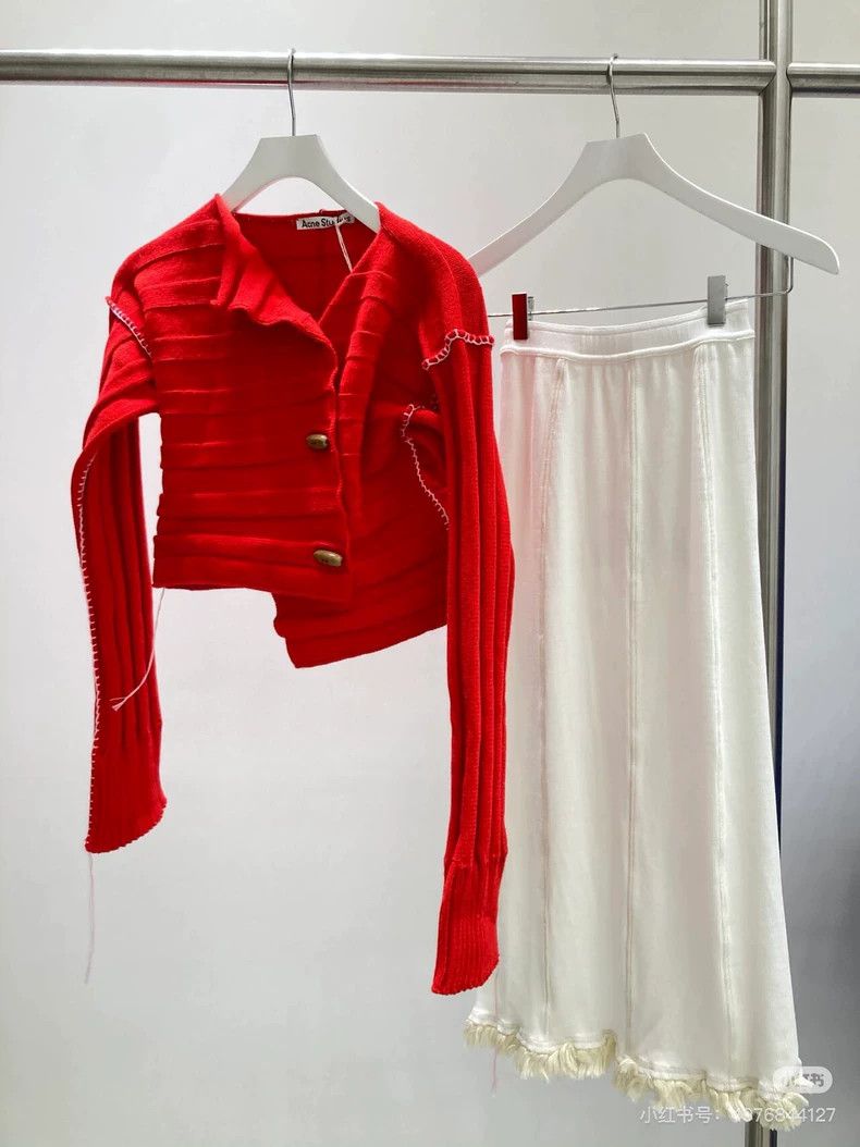 Acne Studios acne studios Show-style knitted cardigan Size XS / US 0-2 / IT 36-38 - 6 Thumbnail