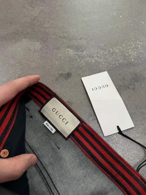 Gucci Gucci jean stripes denim skinny NEW luxury street wear Size US 30 / EU 46 - 6 Thumbnail