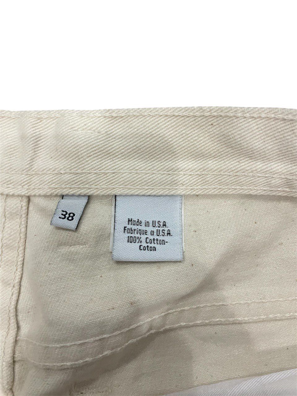 Calvin Klein Calvin Klein Cream Jean Size US 38 / EU 54 - 5 Thumbnail