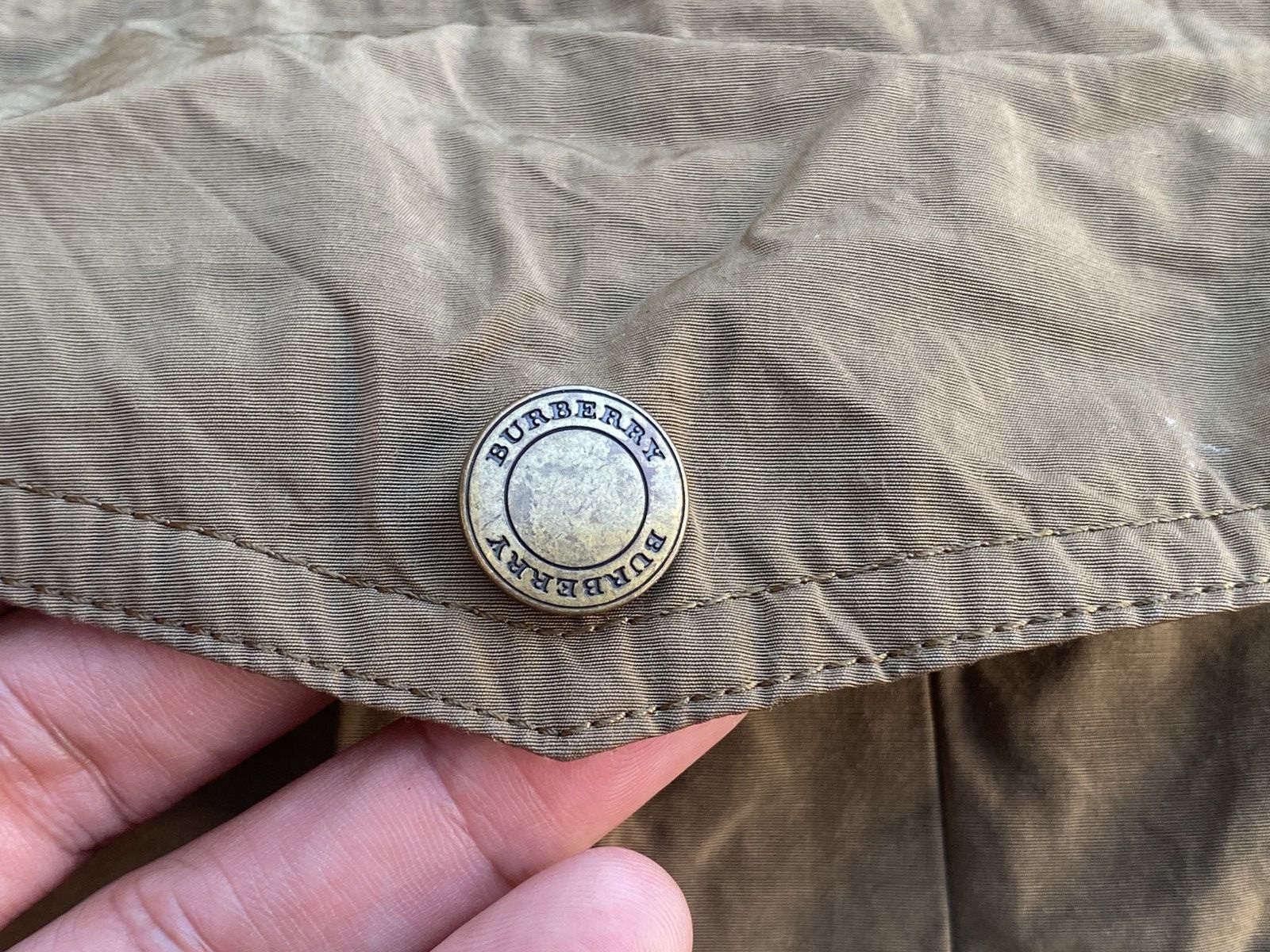 Burberry Burberry Vintage Military Jacket with Packable Hoodie Size US L / EU 52-54 / 3 - 7 Thumbnail