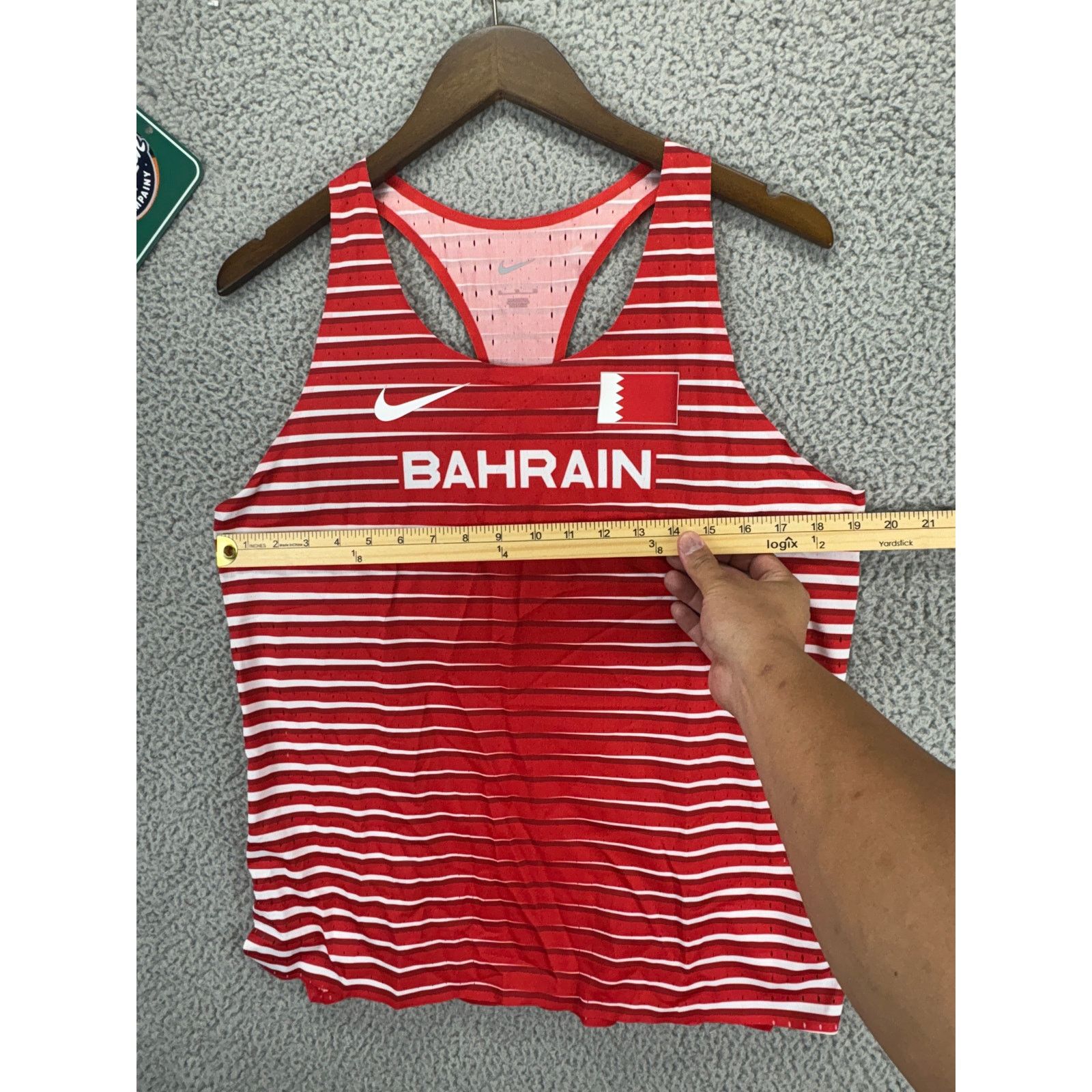Nike Nike Pro Elite Olympics Track BAHRAIN Singlet Women XL Tank Size XL / US 12-14 / IT 48-50 - 3 Thumbnail